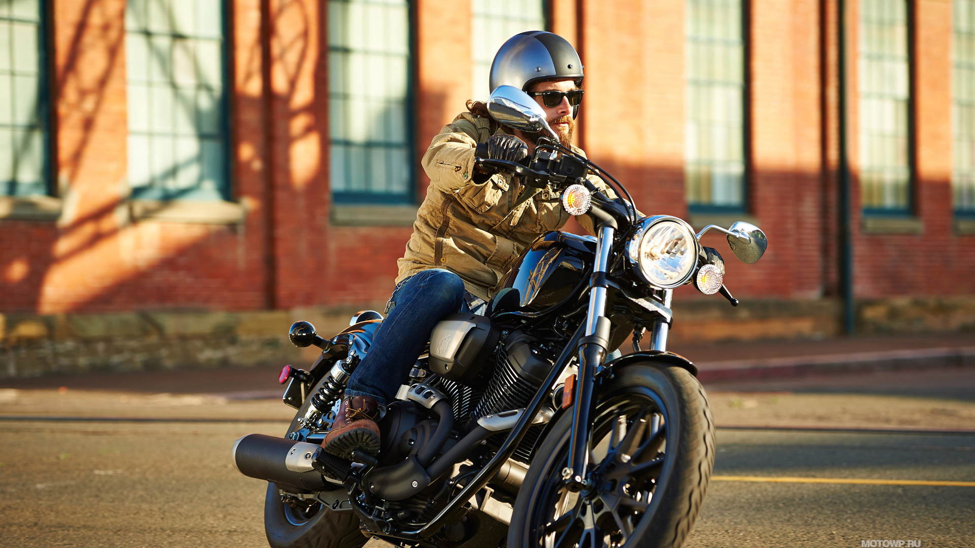 Обои мотоспорт, крейсер, Чоппер, авто, колесо в разрешении 1920x1080