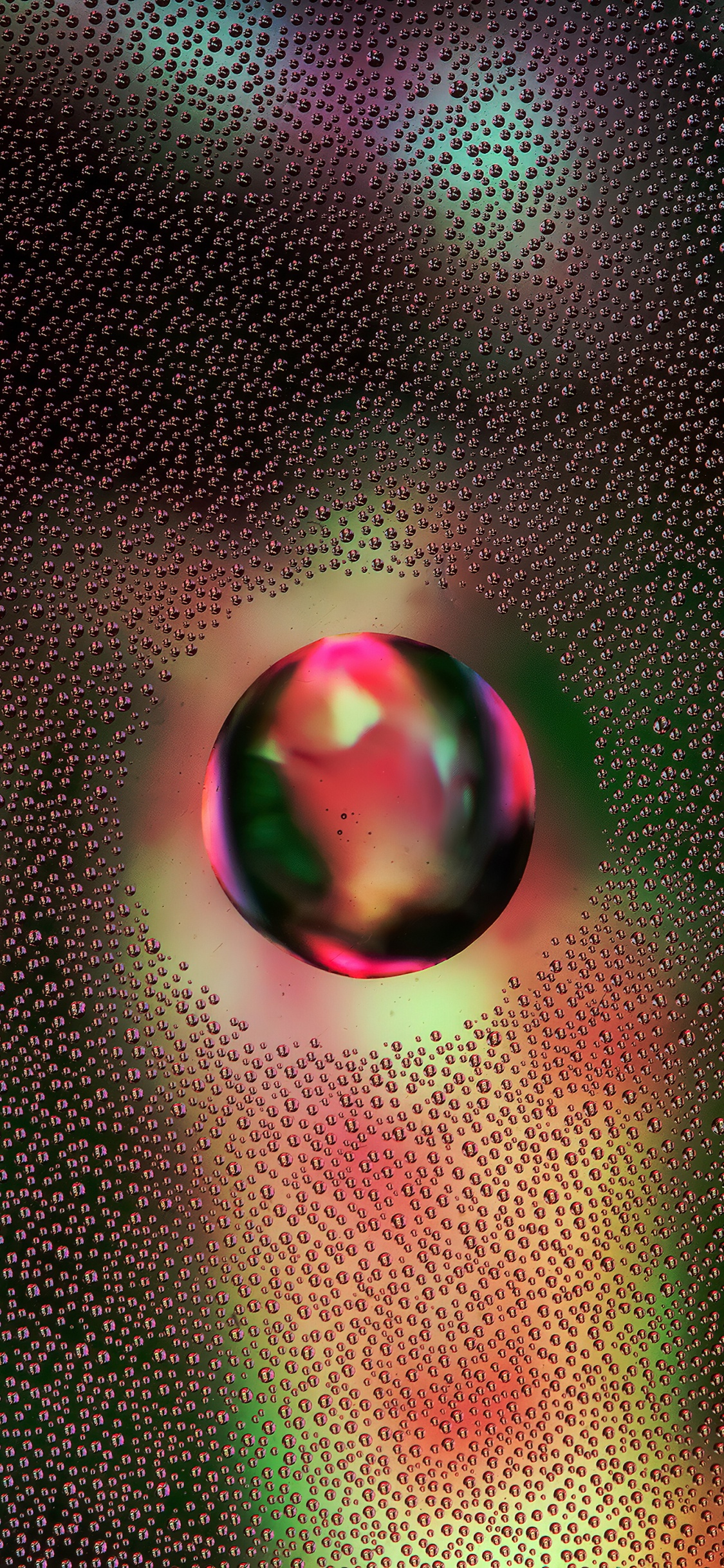 Обои арт, графический дизайн, м-027, красочность, жидкий в разрешении 1125x2436