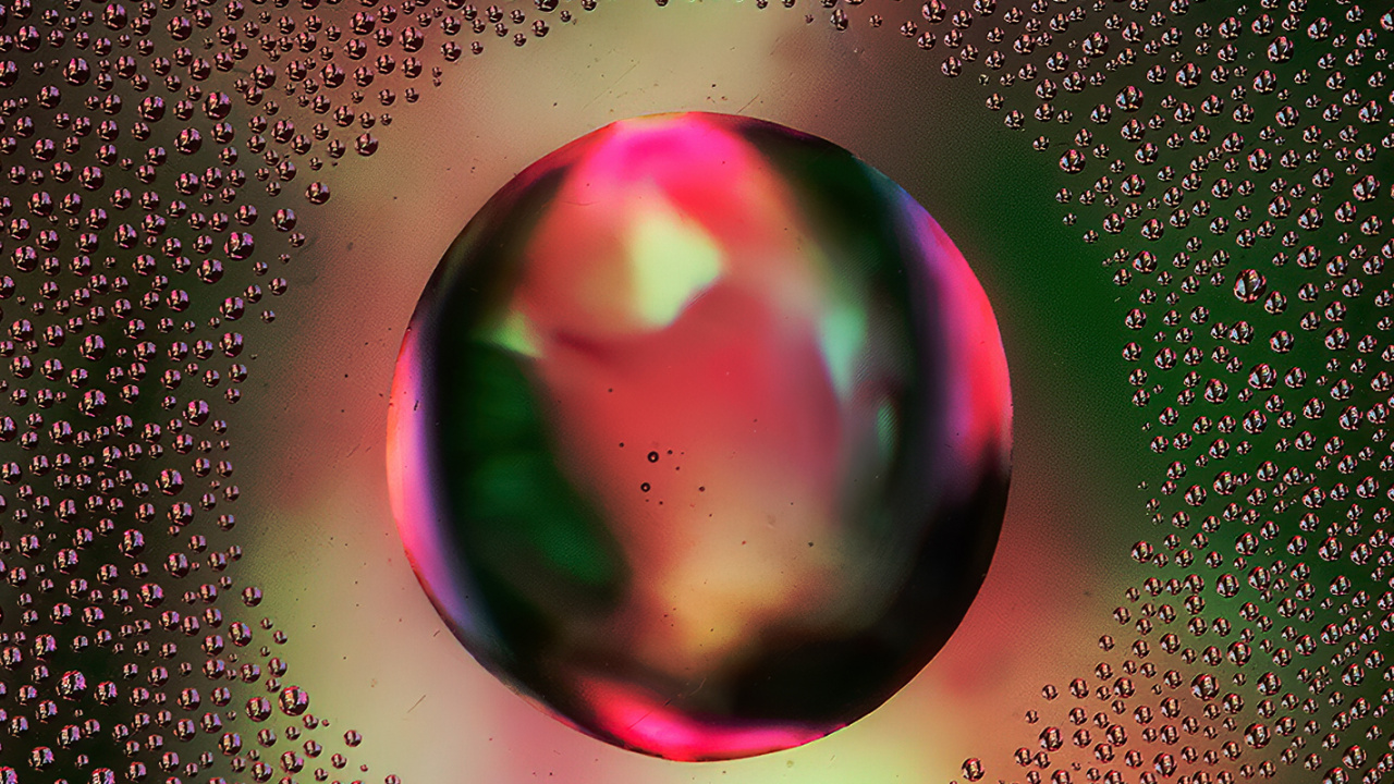 Обои арт, графический дизайн, м-027, красочность, жидкий в разрешении 1280x720