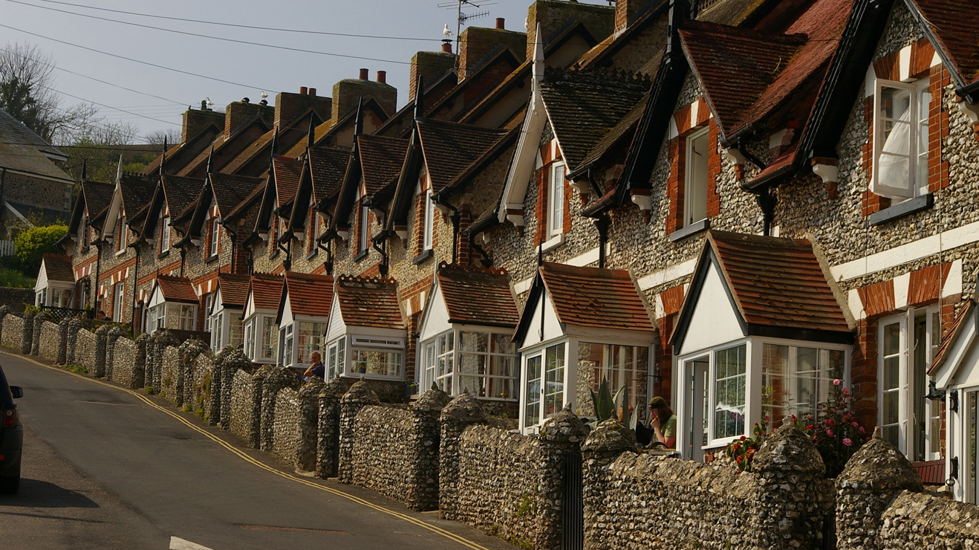 Обои Хаус, крыша, окно, фасад, здание в разрешении 1920x1080