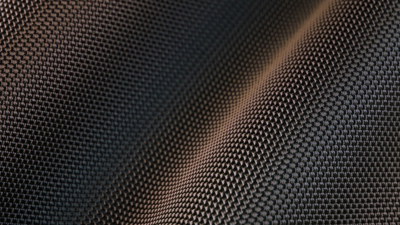 Обои черный, узор, металл, углерод, ячейка в разрешении 1366x768