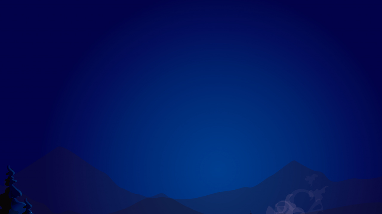 Обои снег, пейзажи гор, зима, ночь в разрешении 1280x720