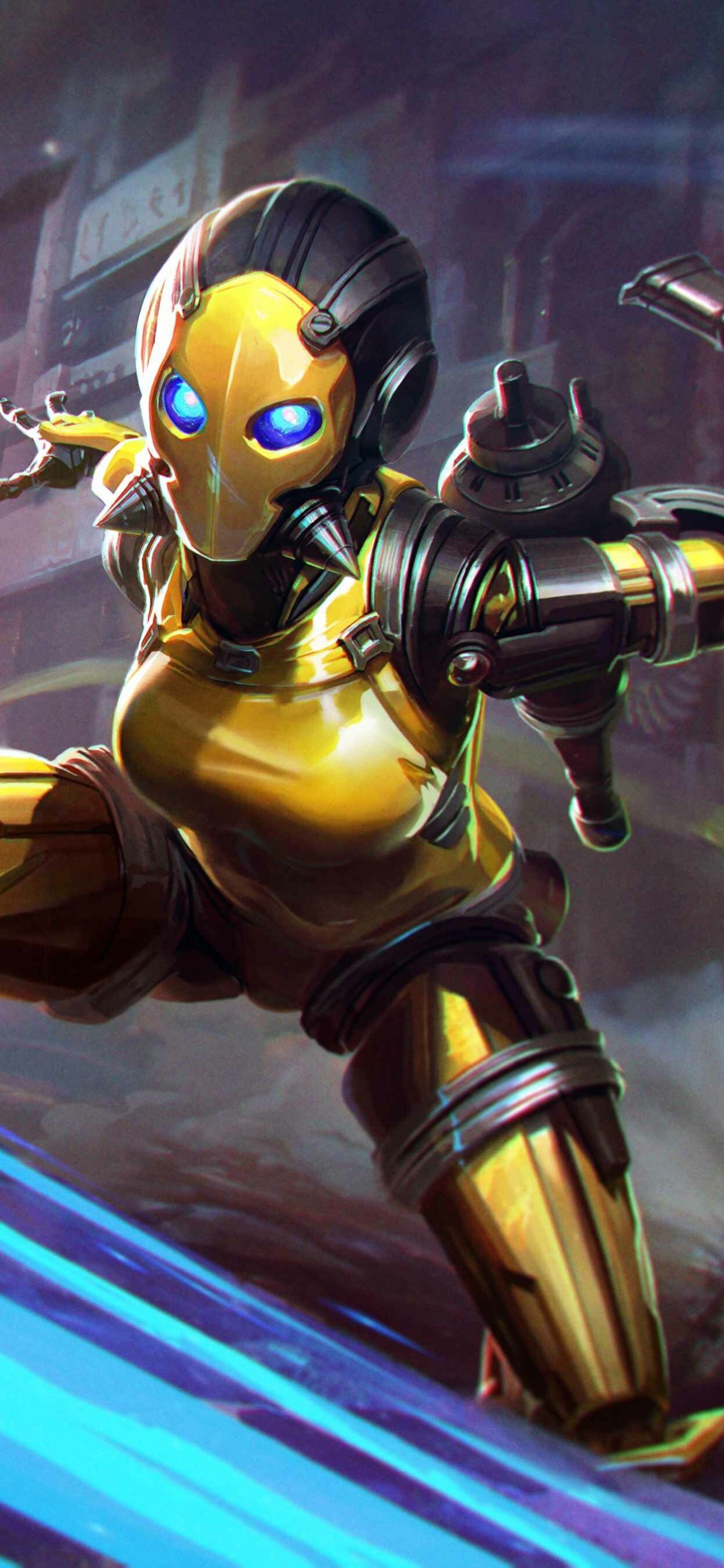 Обои тщеславие, компьютерная игра, фигурка, игры, космос в разрешении 1242x2688