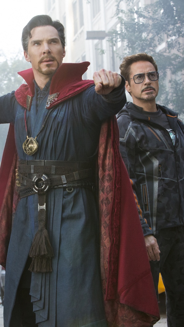 Обои Мстители: Война бесконечности, Мстители Эндшпиль, Железный человек, мститель, фильм в разрешении 720x1280