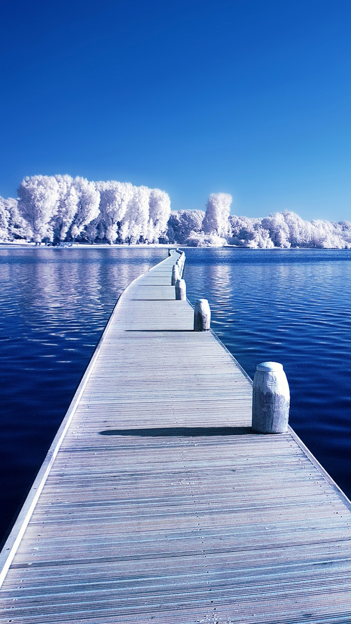 Обои вода, гидроресурсы, синий, лазурный, природный ландшафт в разрешении 720x1280