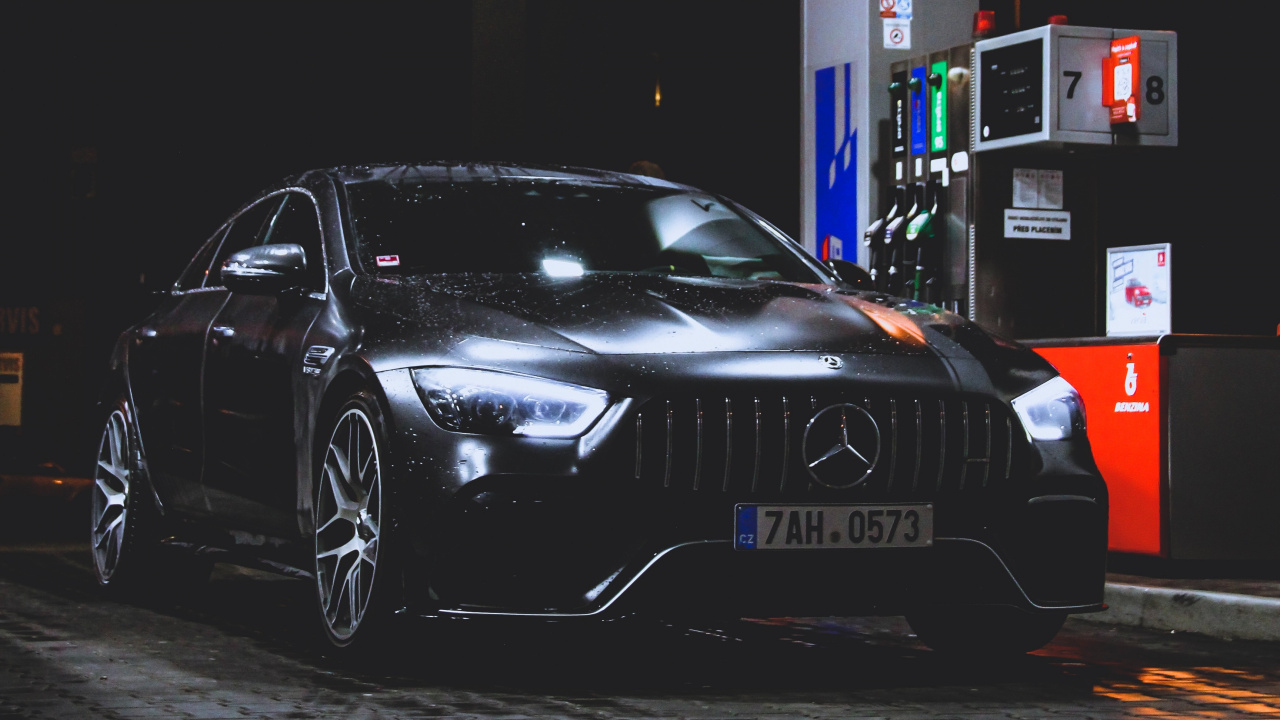 Обои авто, автомобильное освещение, lexus, автомобиль, mercedes benz в разрешении 1280x720