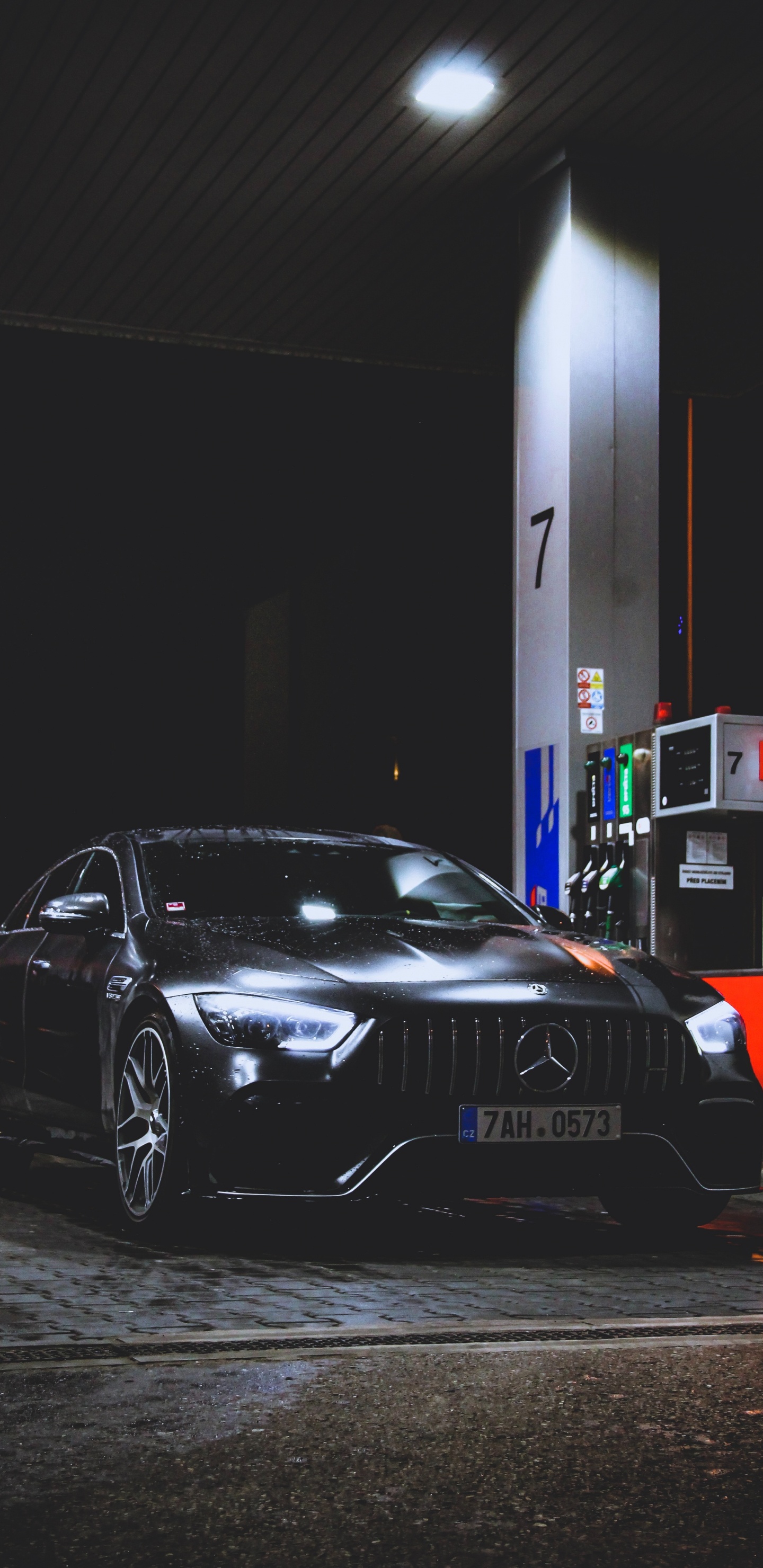 Обои авто, автомобильное освещение, lexus, автомобиль, mercedes benz в разрешении 1440x2960