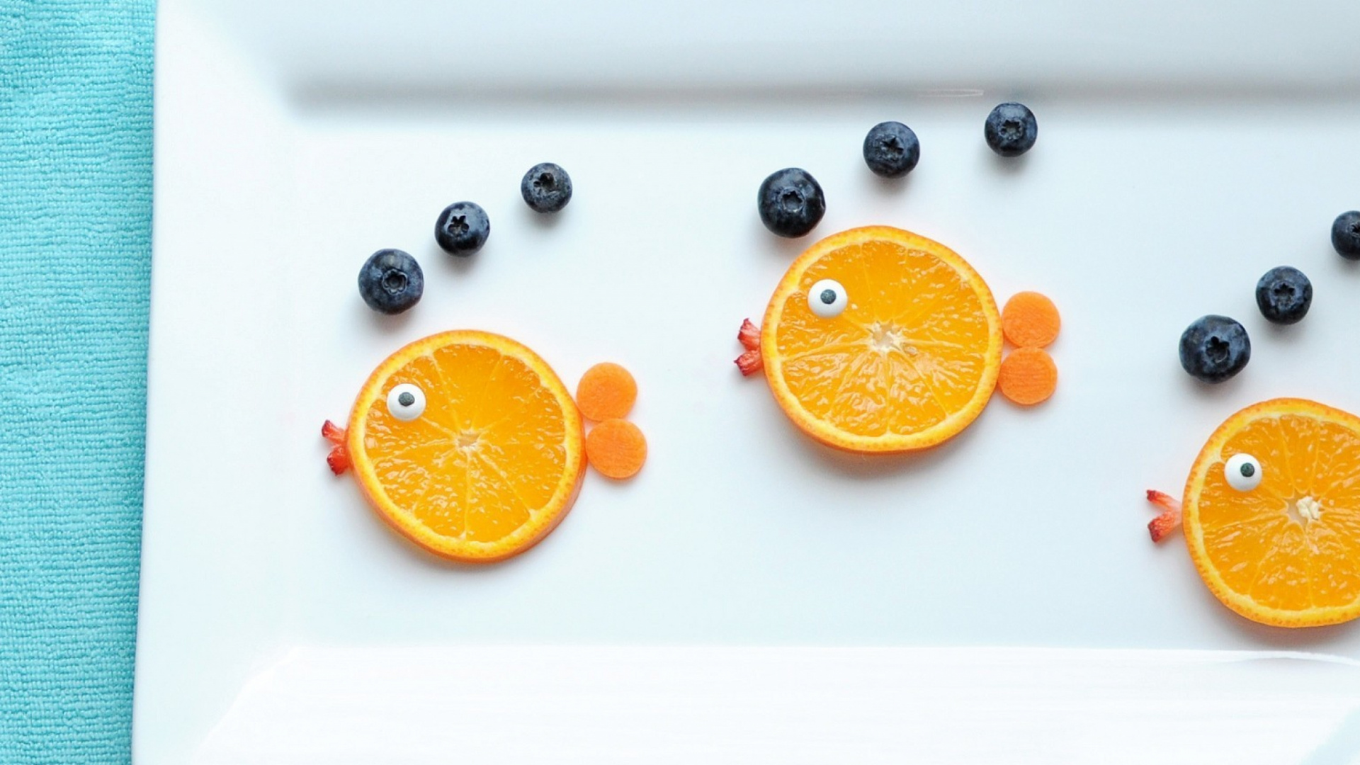 Обои фрукты, Апельсин, пища, вафли, вафля в разрешении 1920x1080