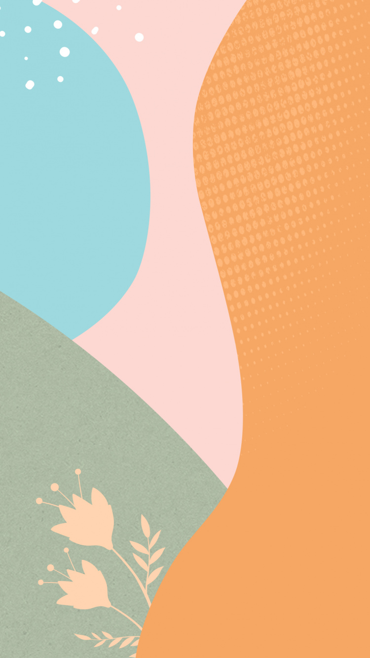 Обои Апельсин, визуальное искусство, дизайн, коричневый цвет, рукав в разрешении 750x1334