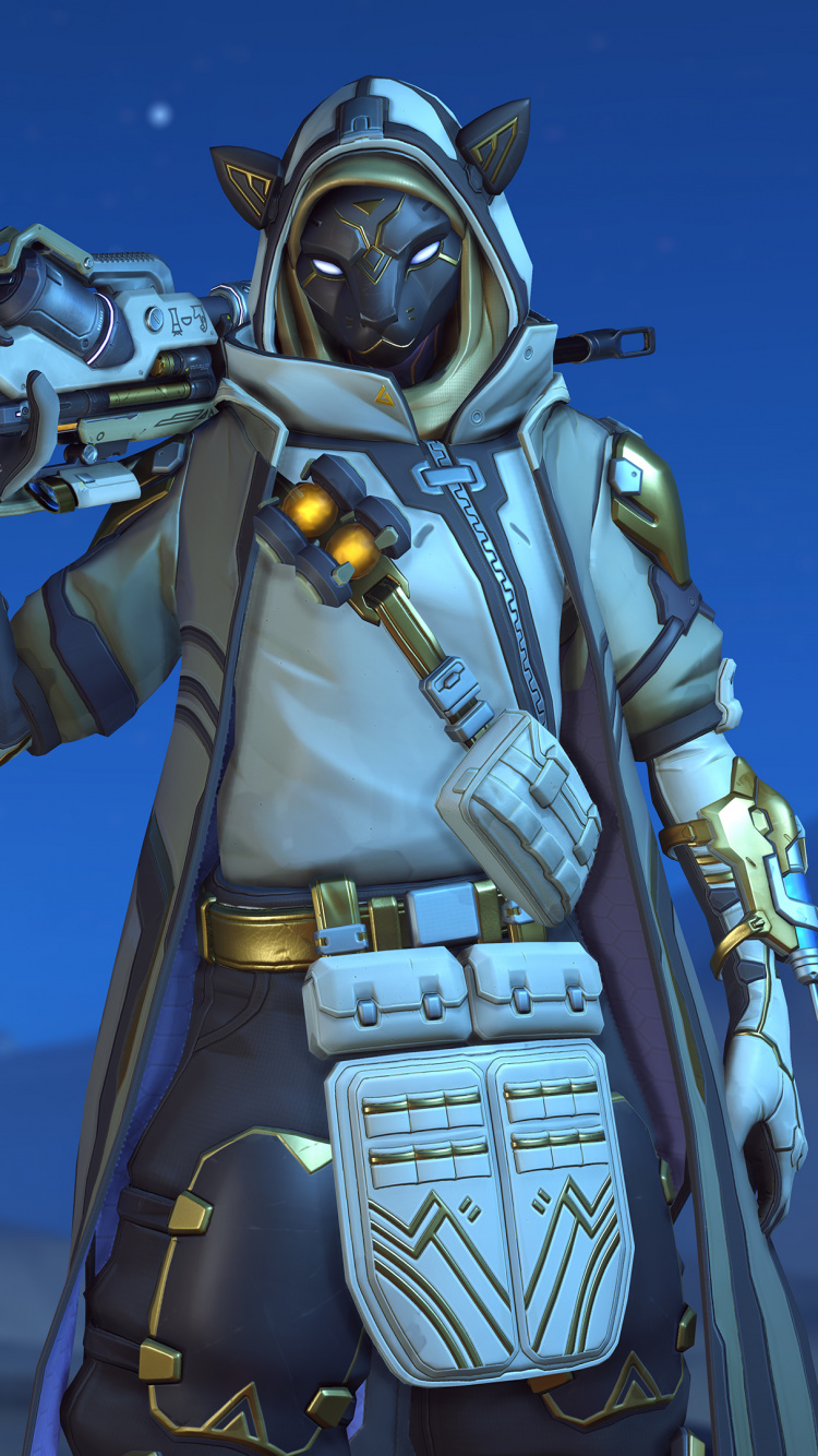 Обои Overwatch, игры, компьютерная игра, иллюстрация, видеоигра в разрешении 750x1334