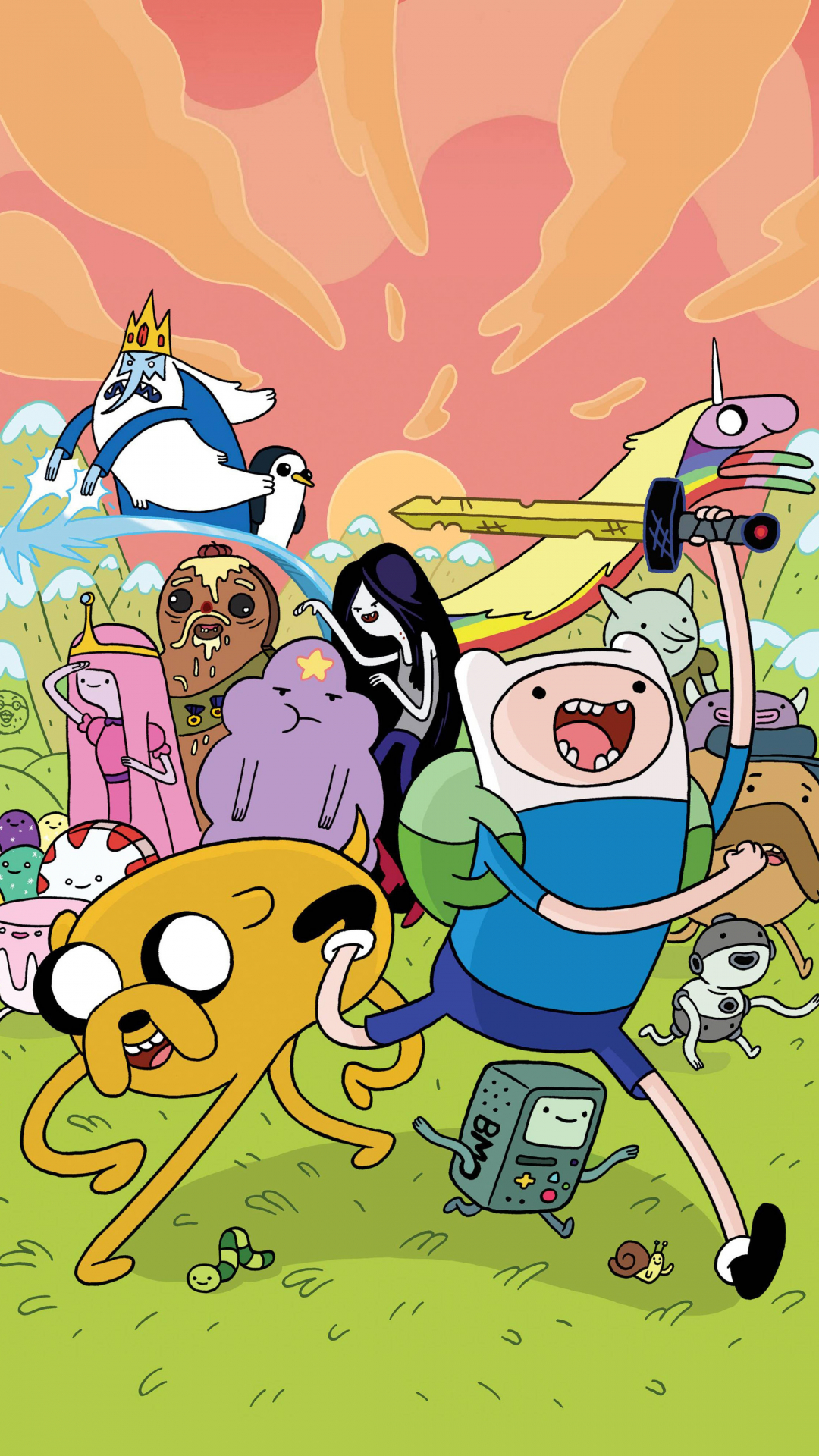 Обои Марселин королева вампиров, Сеть Мультфильм, мультфильм, Счастлив, арт в разрешении 1080x1920