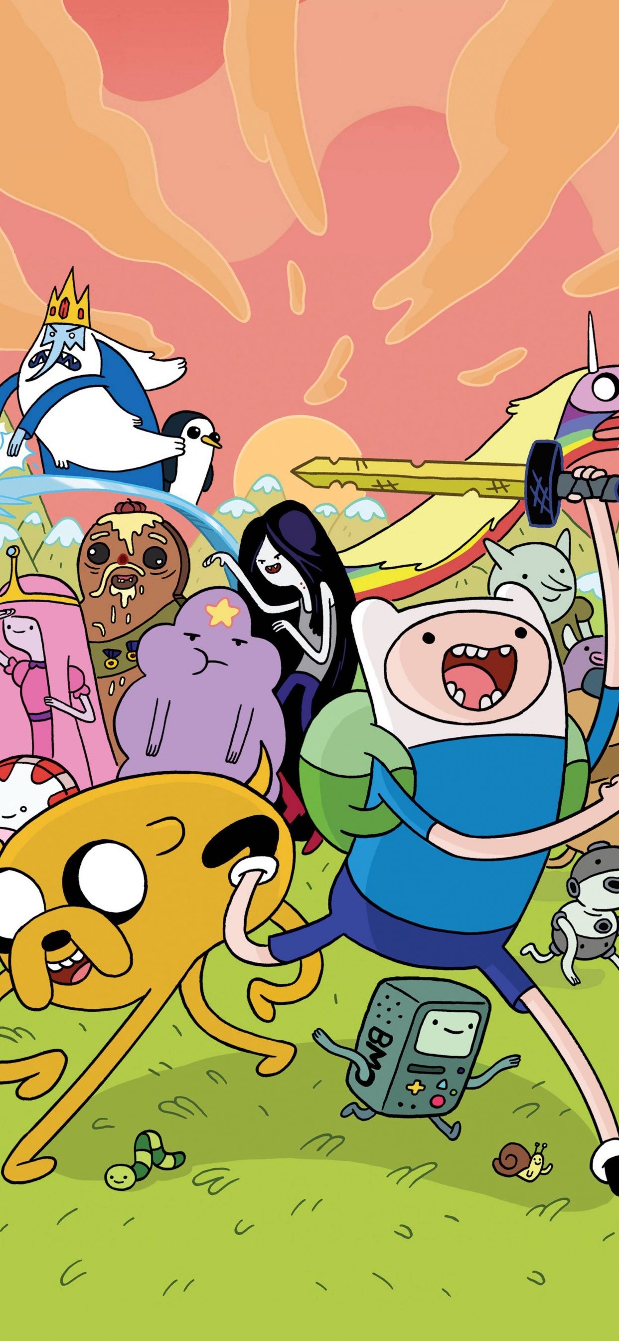 Обои Марселин королева вампиров, Сеть Мультфильм, мультфильм, Счастлив, арт в разрешении 1242x2688