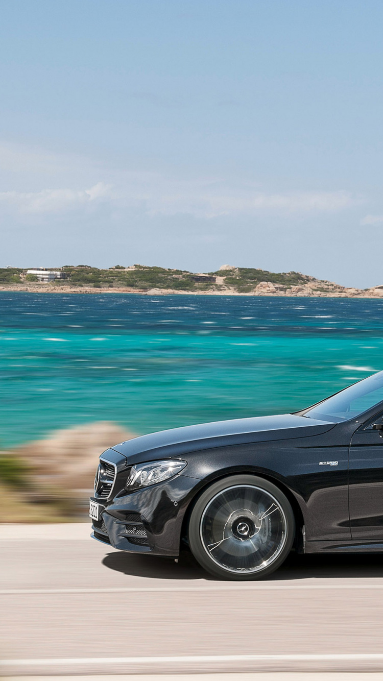 Обои авто, представительский автомобиль, колесо, Мерседес-Бенц Е-Класс, Мерседес АМГ в разрешении 750x1334