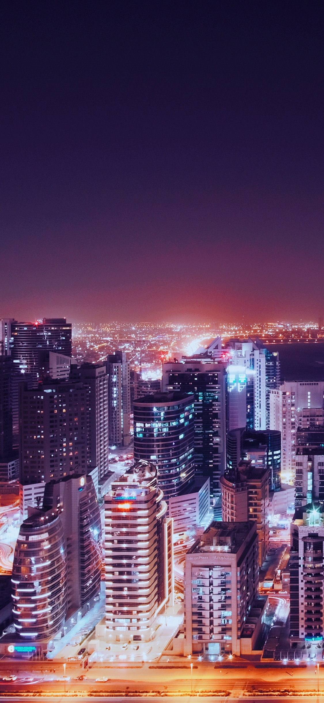 Обои Бурдж Халифа, город, городской пейзаж, метрополия, городской район в разрешении 1125x2436