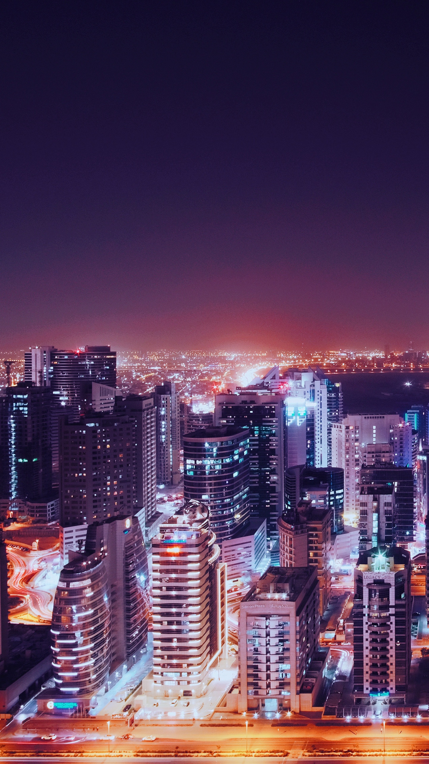 Обои Бурдж Халифа, город, городской пейзаж, метрополия, городской район в разрешении 1440x2560