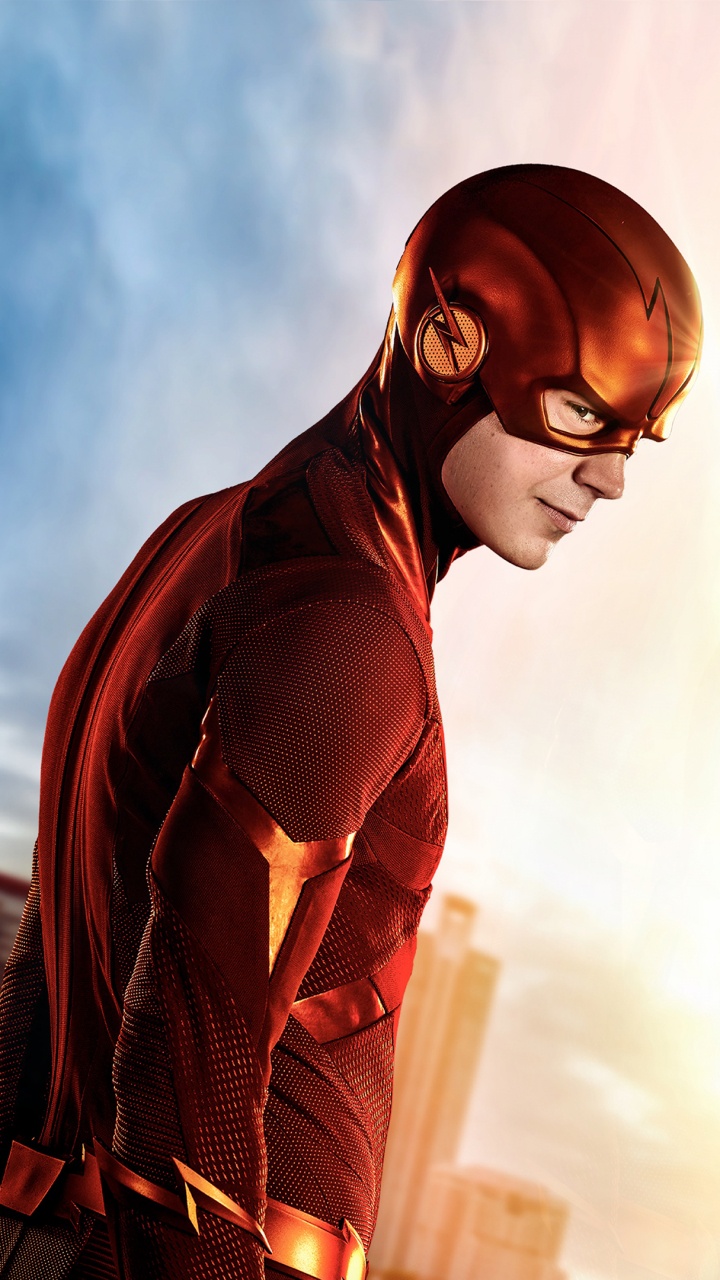 Обои флэш сезон 6, Флэш, Эобард Тоун, Барри Аллен, ЗП в разрешении 720x1280