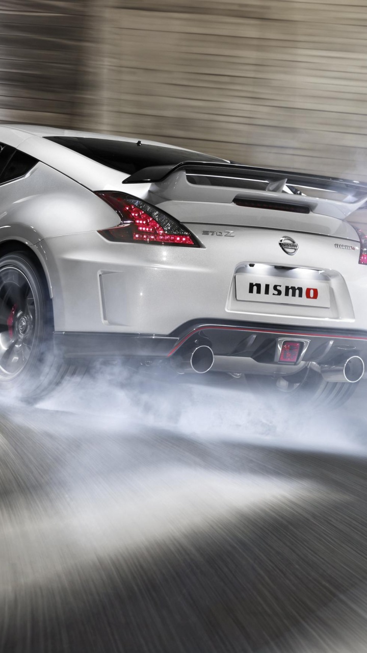 Обои nissan 370z, Ниссан, авто, спорткар, мощные машины в разрешении 720x1280