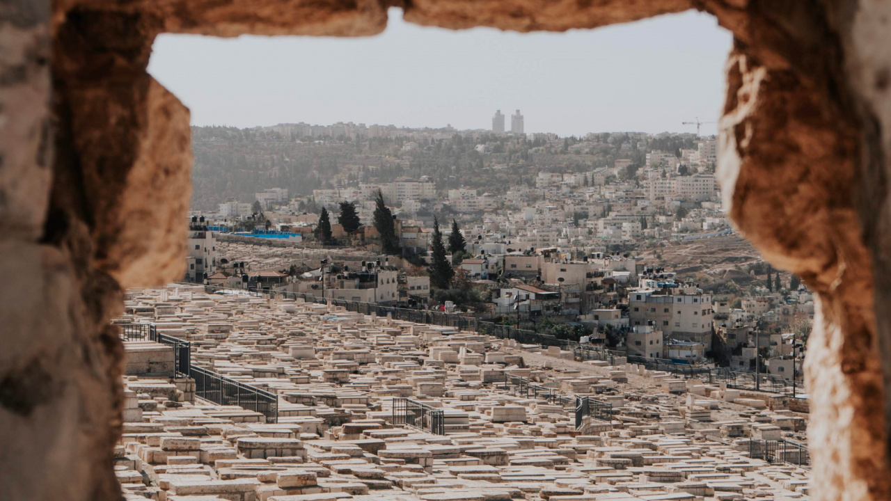Обои археологический памятник, архитектура, арка, рок, каменная стена в разрешении 1280x720