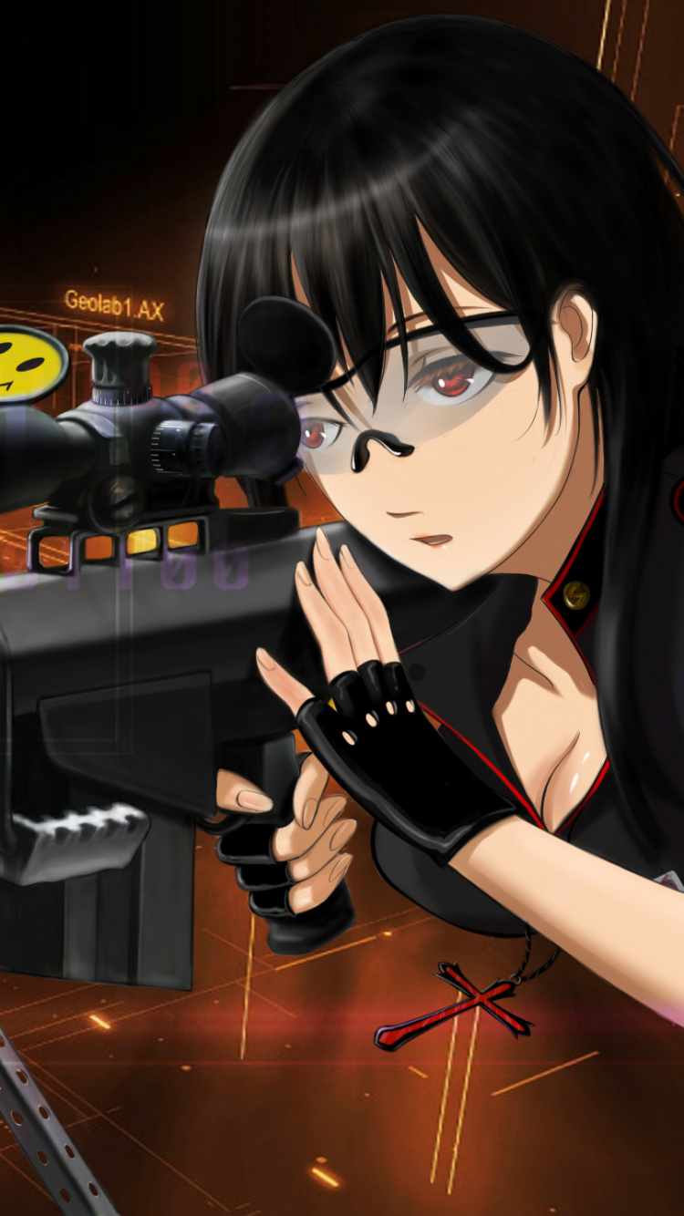 Обои огнестрельное оружие, орудие, пушка, игры, пневматическое оружие в разрешении 750x1334