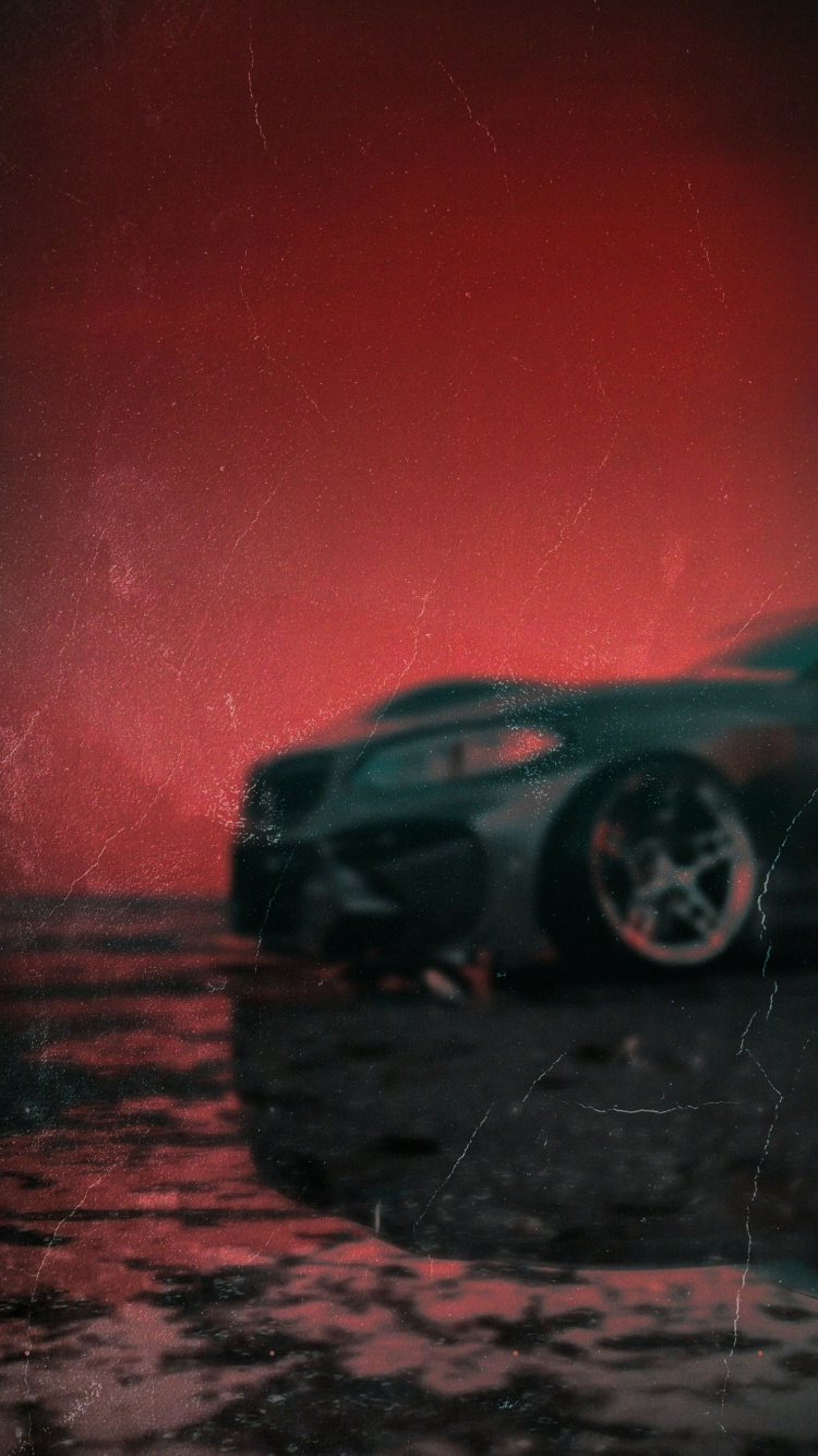 Обои легковые автомобили, вода, шина, колесо, автомобильное освещение в разрешении 750x1334