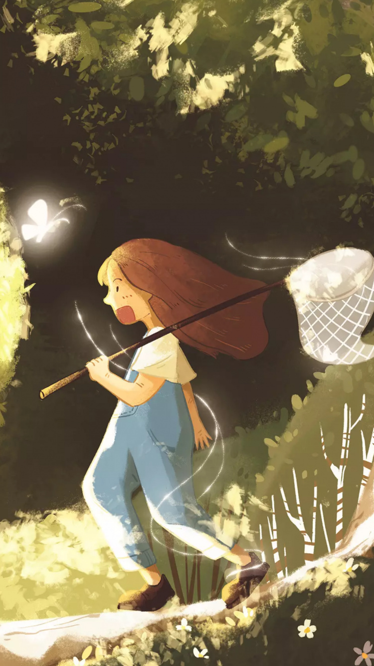 Обои Xiaomi, Xiaomi Redmi 5, приговор, арт, анимация в разрешении 750x1334