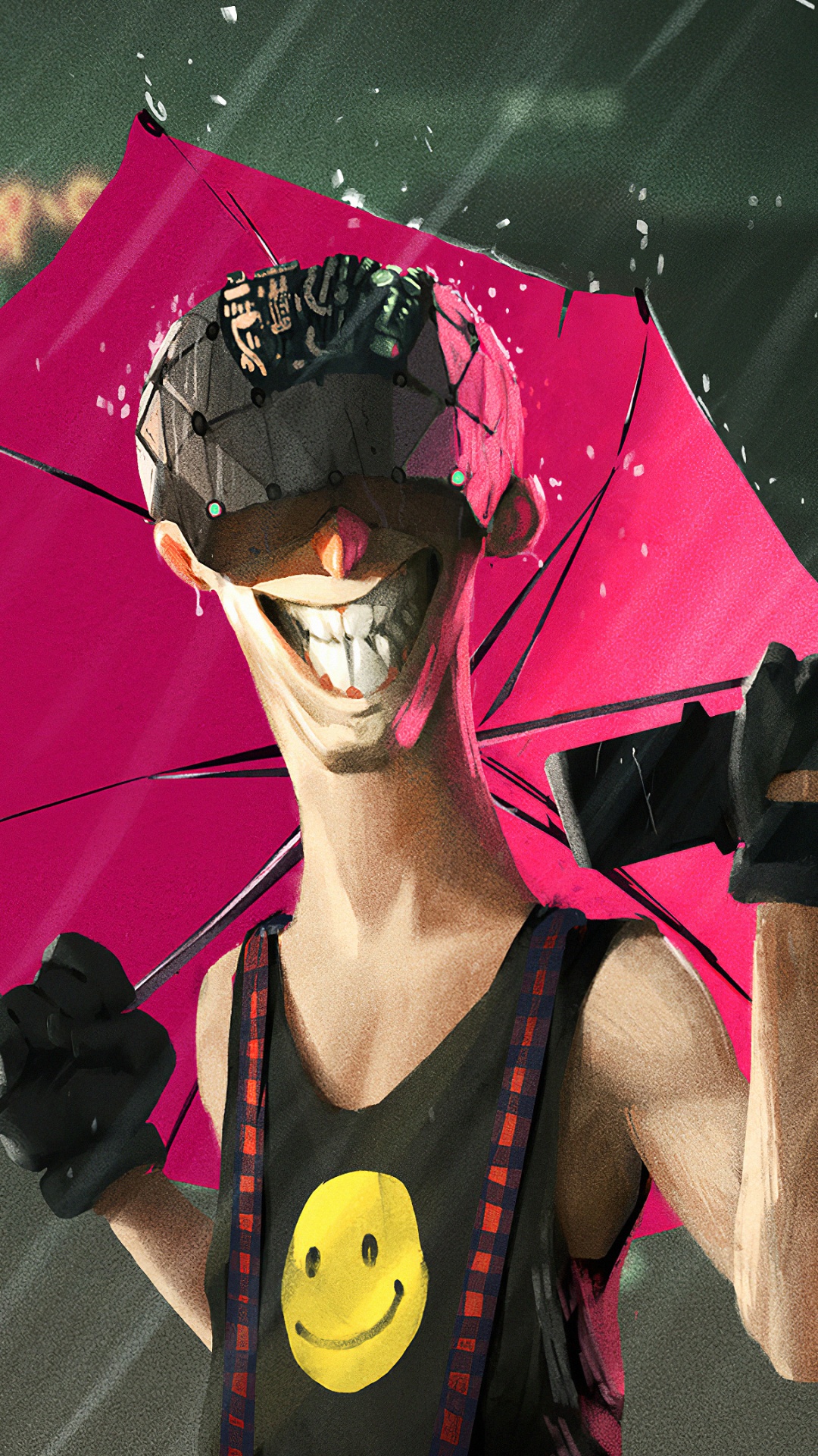 Обои фэшн, костюм, этап, артист, розовый в разрешении 1080x1920