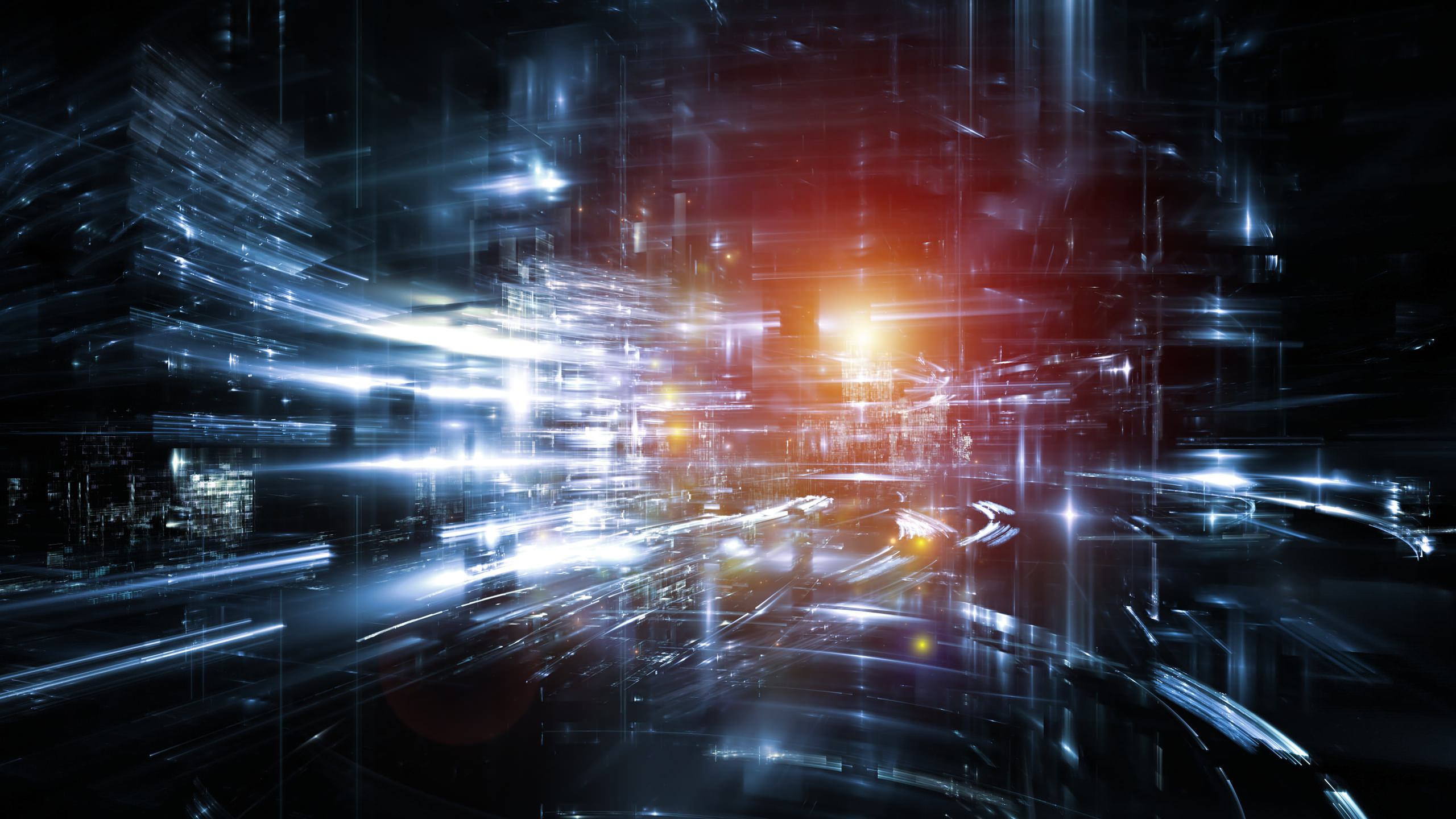 Обои свет, темнота, космос, яблоко, энергия в разрешении 2560x1440