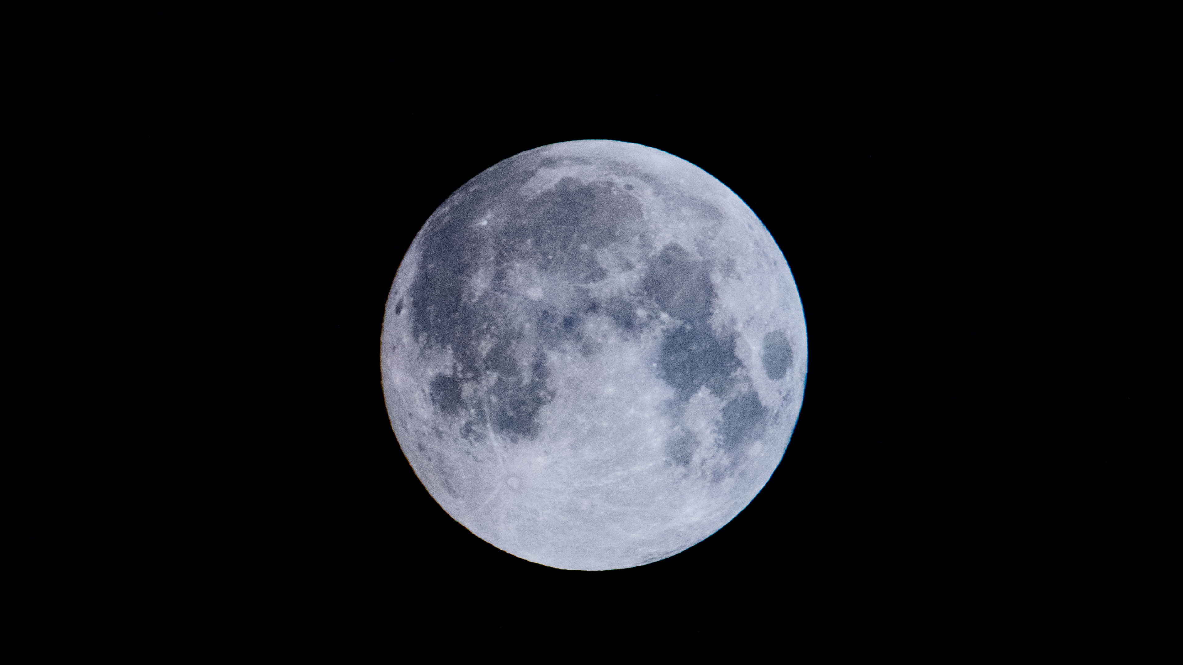 Обои луна, астрономический объект, небесное явление, свет, атмосфера в разрешении 3840x2160