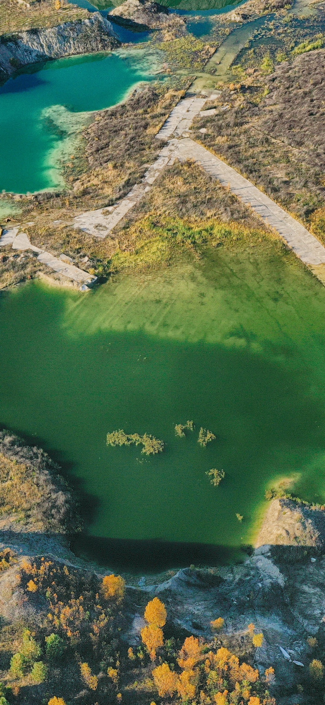 Обои HP ноутбук EliteBook 840 Г3, вода, природный ландшафт, водоток, местность в разрешении 1125x2436