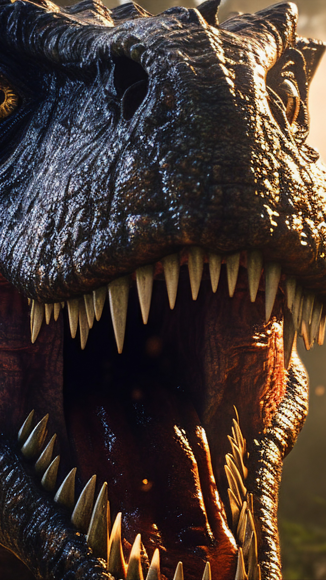 Обои вымирание, велоцираптор, Cryptid, пасть, клык в разрешении 1080x1920