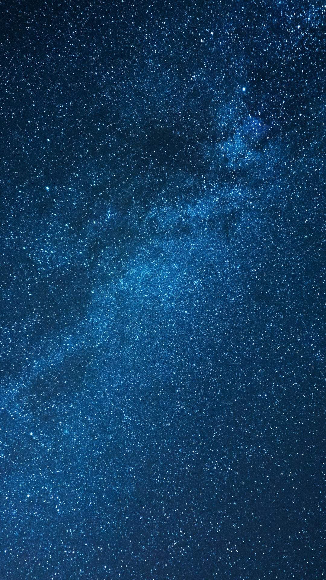 Обои Млечный Путь, звезда, синий, черный, атмосфера в разрешении 1080x1920