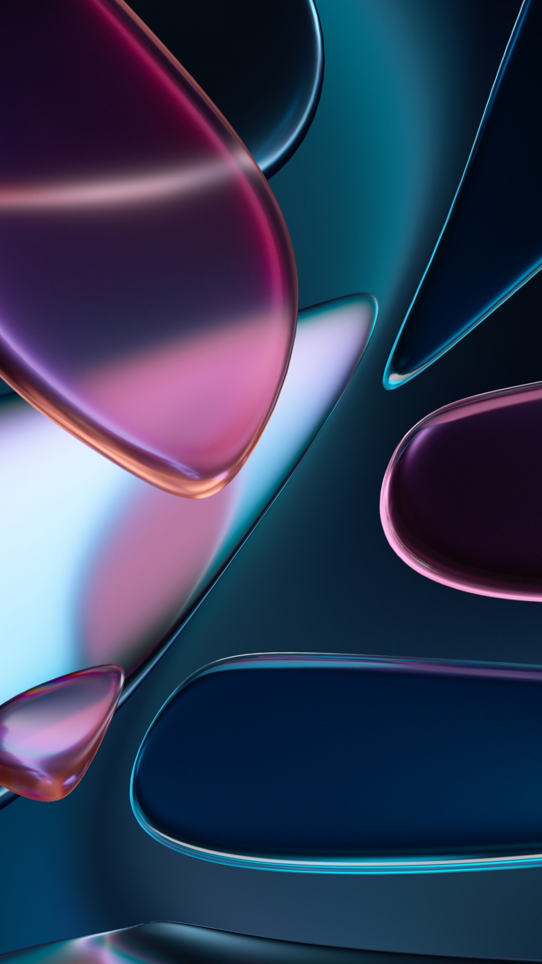 Обои свет, арт, автомобильное освещение, капюшон, пурпур в разрешении 1080x1920