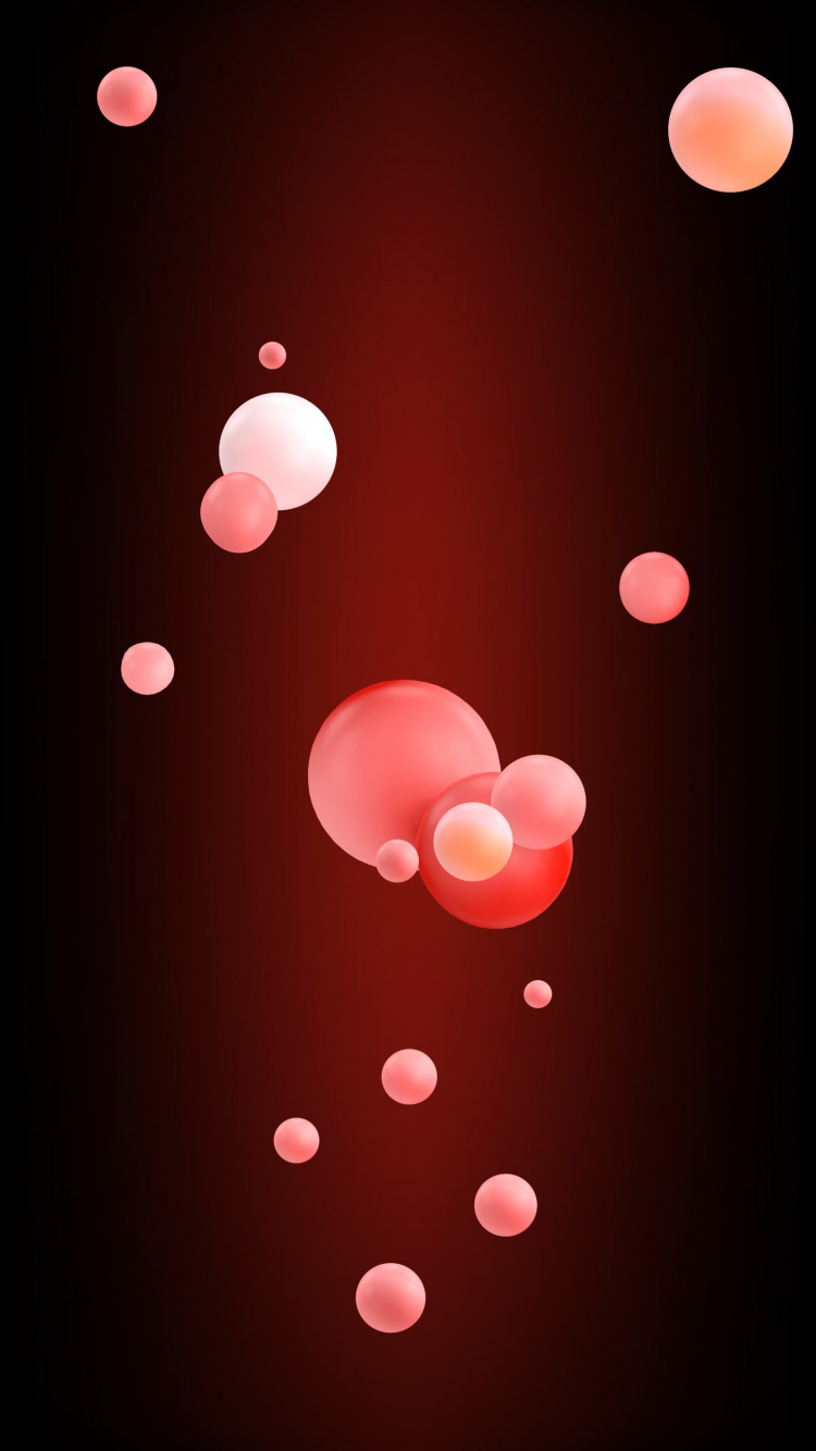 Обои HTC, HTC U11, смартфон, телефон, красный цвет в разрешении 750x1334