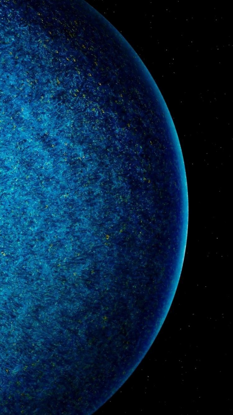 Обои атмосфера, земля, синий, астрономический объект, наука в разрешении 750x1334