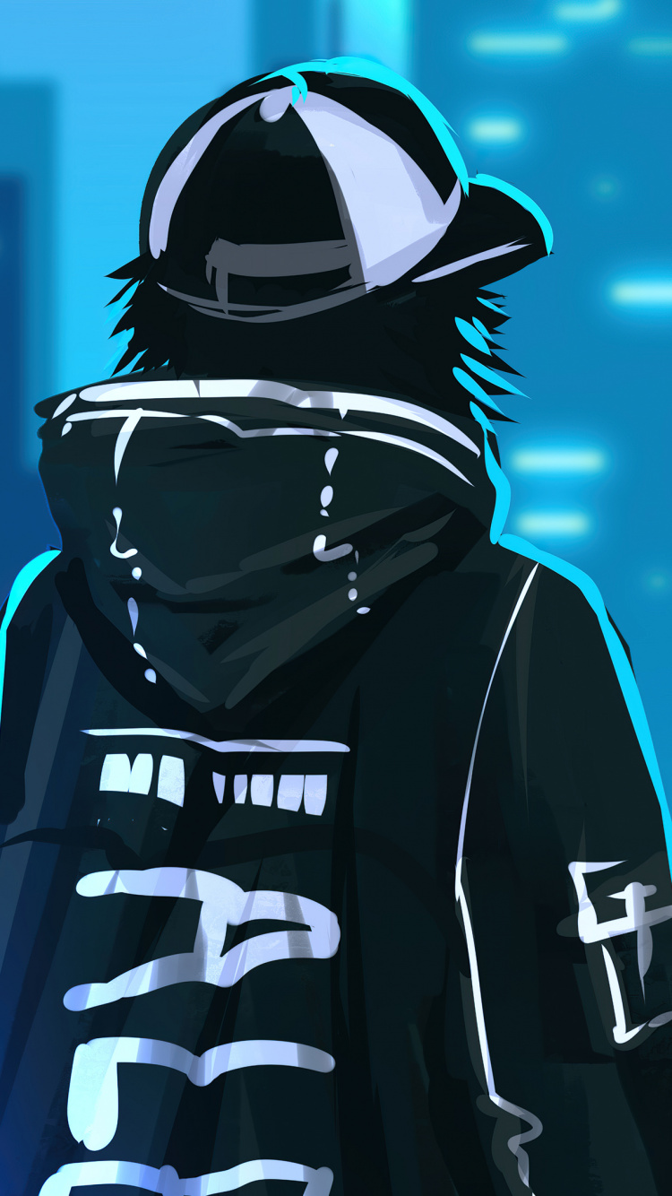 Обои I Am From Neon City в разрешении 750x1334