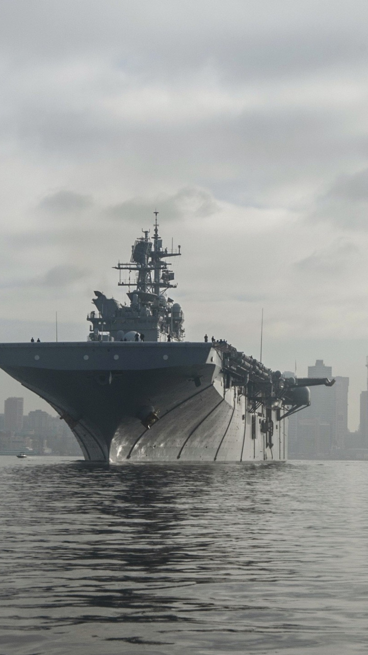 Обои авианосец, военно морской флот США, морское ведомство, военный корабль, корабль в разрешении 750x1334