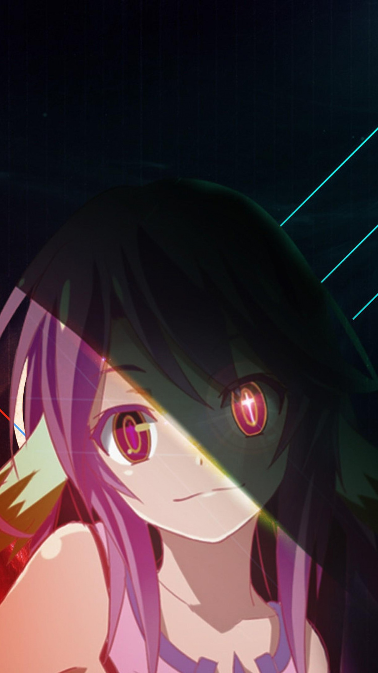 Обои Нет Игры-Нет Жизни, аниме, девушка, рот, кланнад в разрешении 750x1334