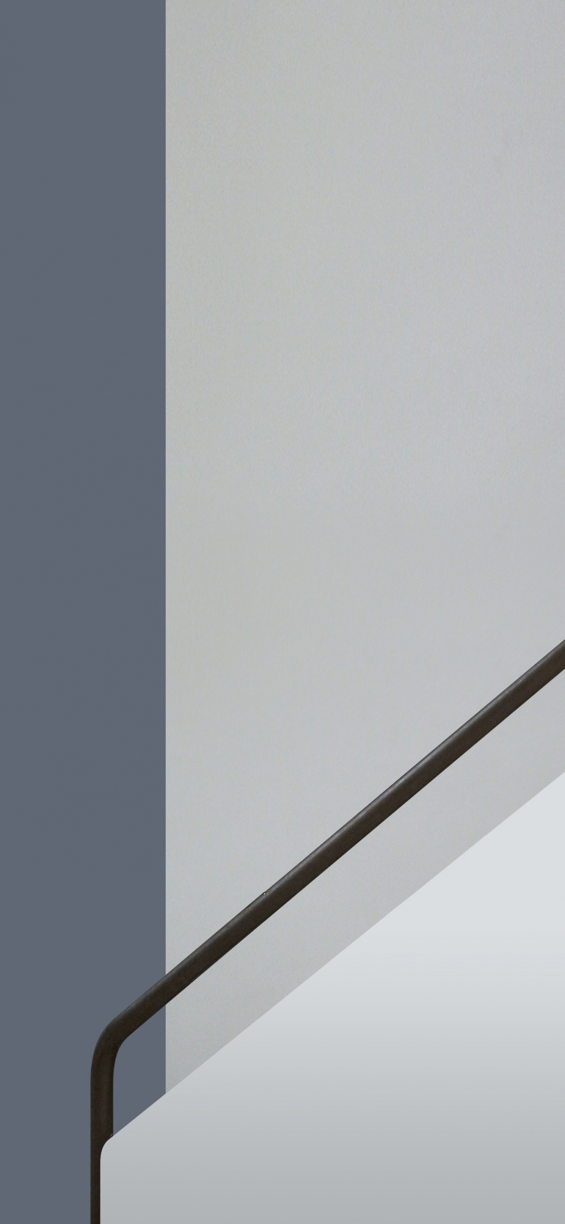 Обои LG, LG G6, угол, смартфон, линия в разрешении 1125x2436