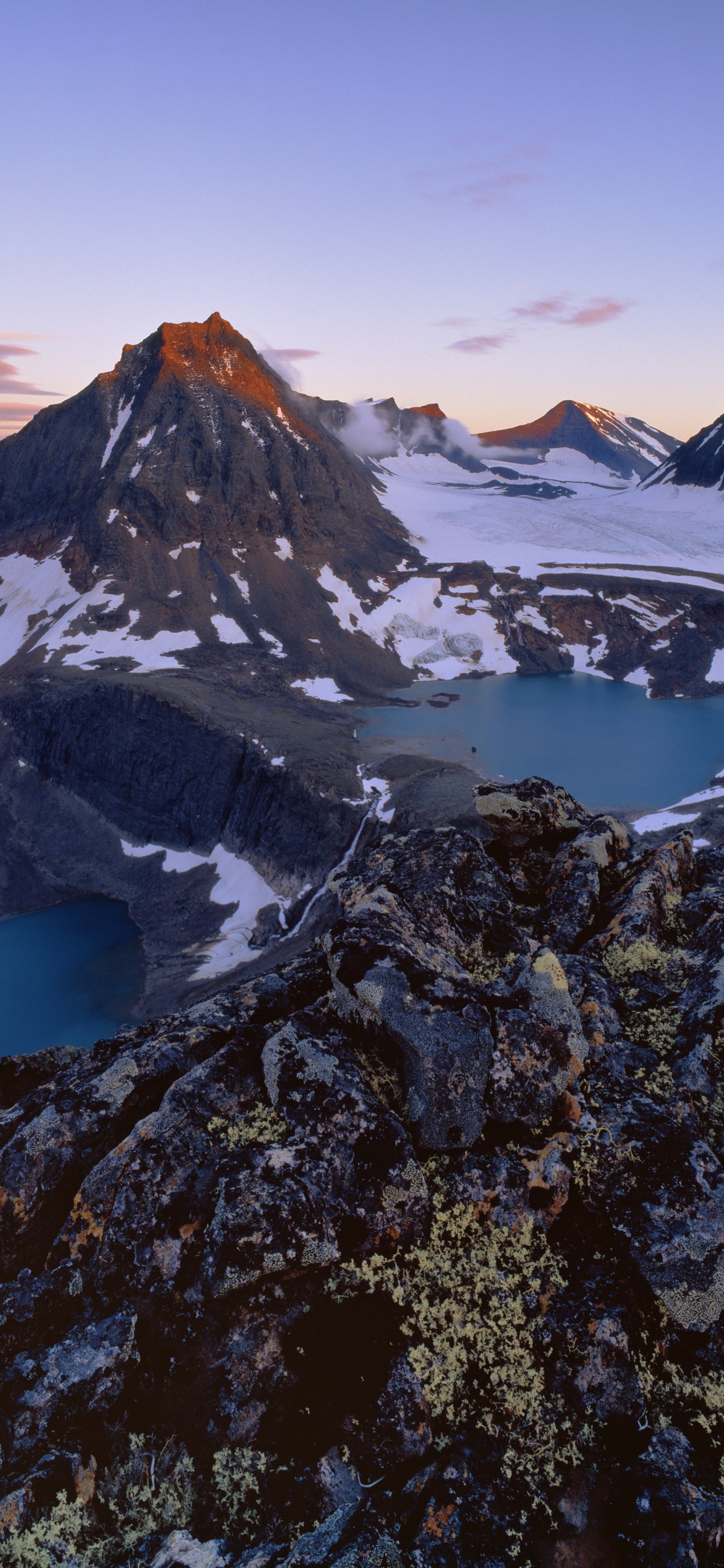 Обои Кебнекайсе, горный рельеф, гора, горный хребет, природа в разрешении 1242x2688