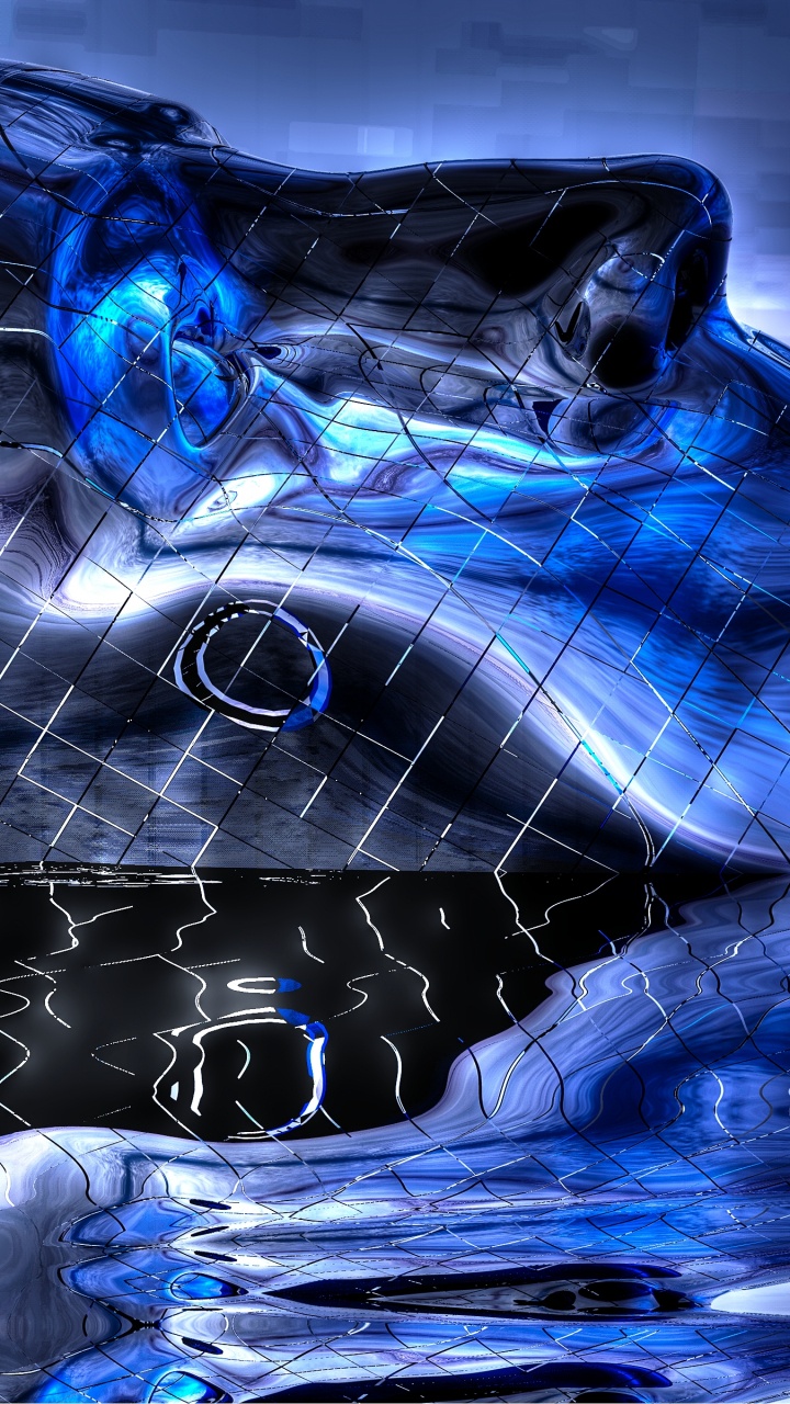 Обои Хэппи хардкор, вода, синий, электрик, пасть в разрешении 720x1280