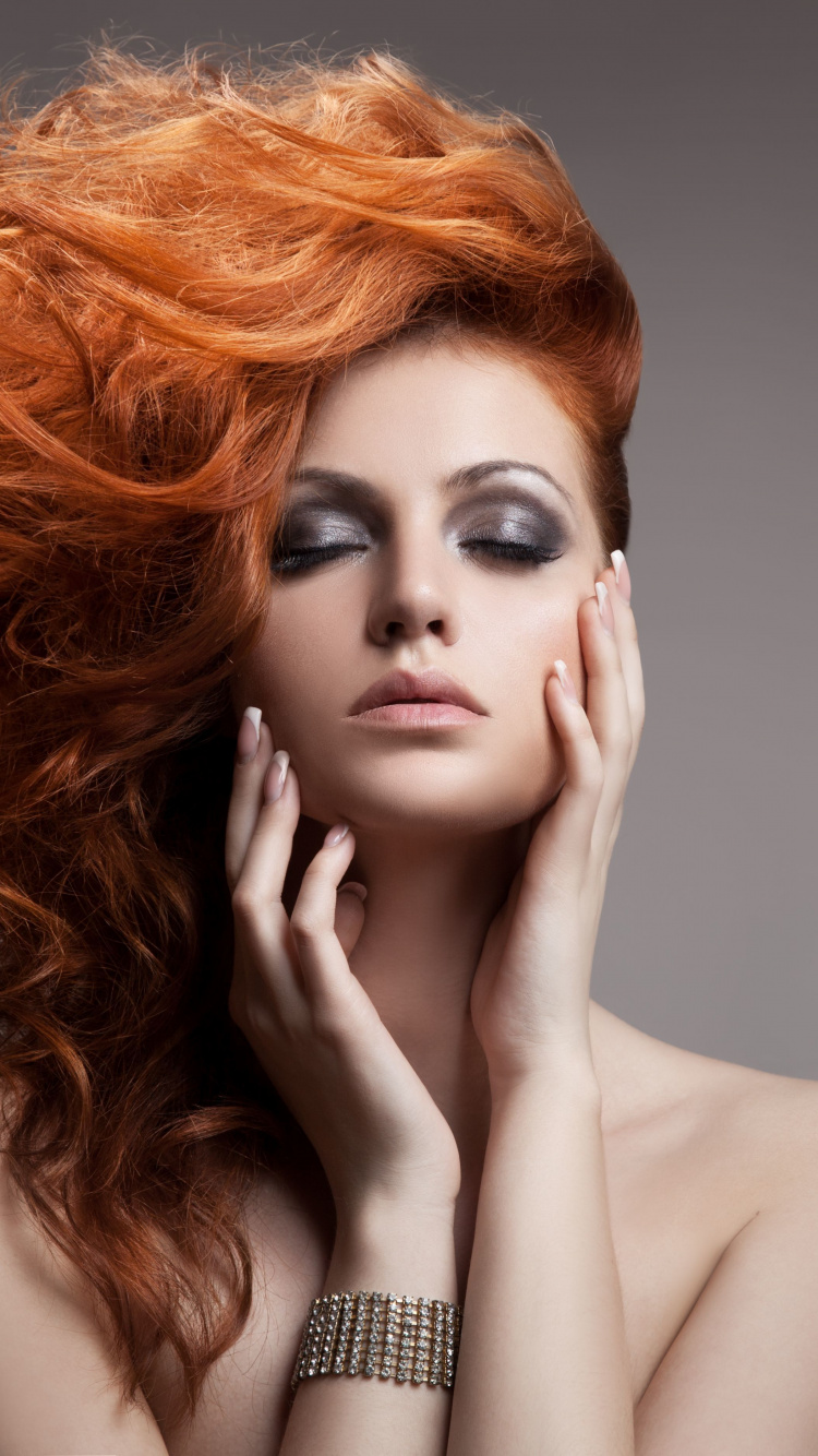 Обои прическа, волосы, Салон красоты, парикмахер, RivaSalon в разрешении 750x1334