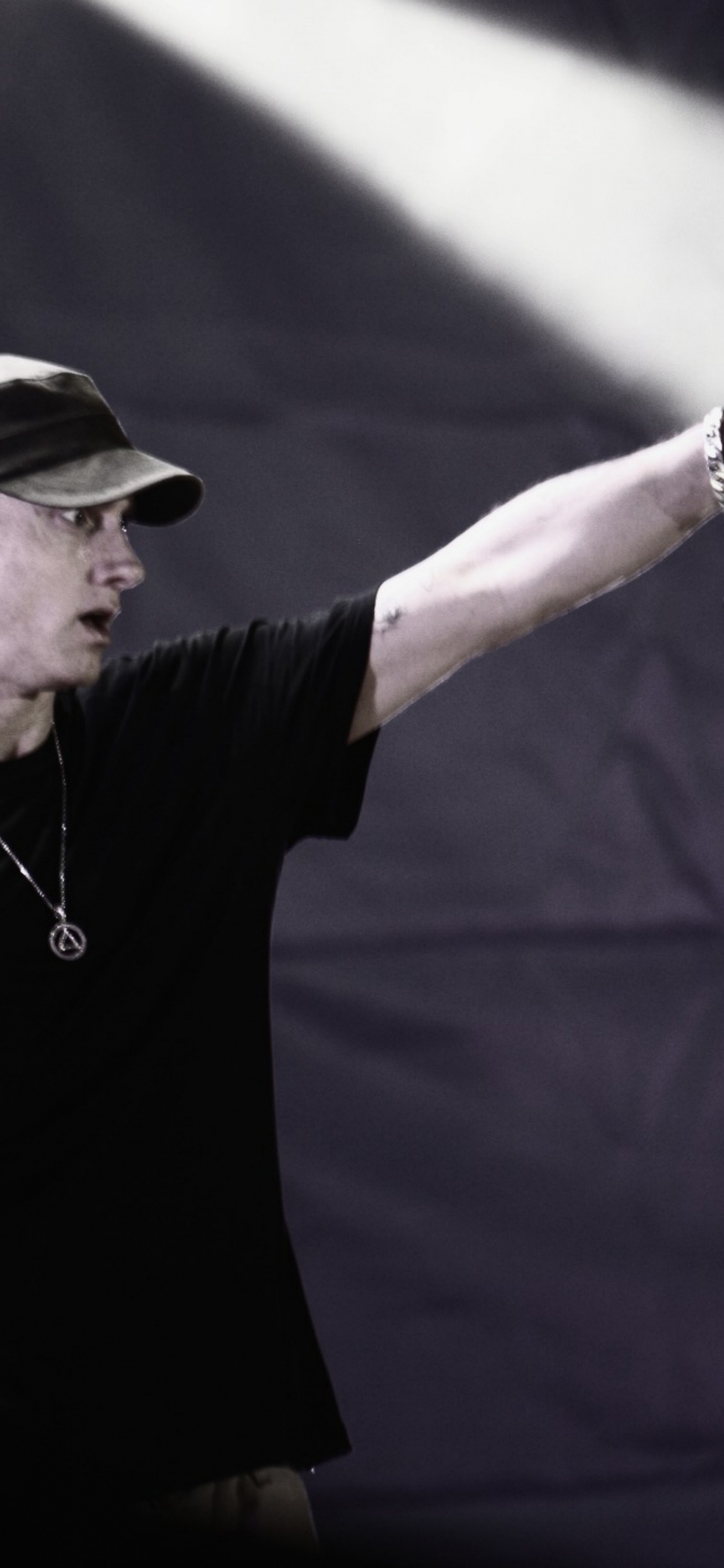 Обои eminem, бесплатно, Представление, театральное искусство, музыкант в разрешении 1242x2688