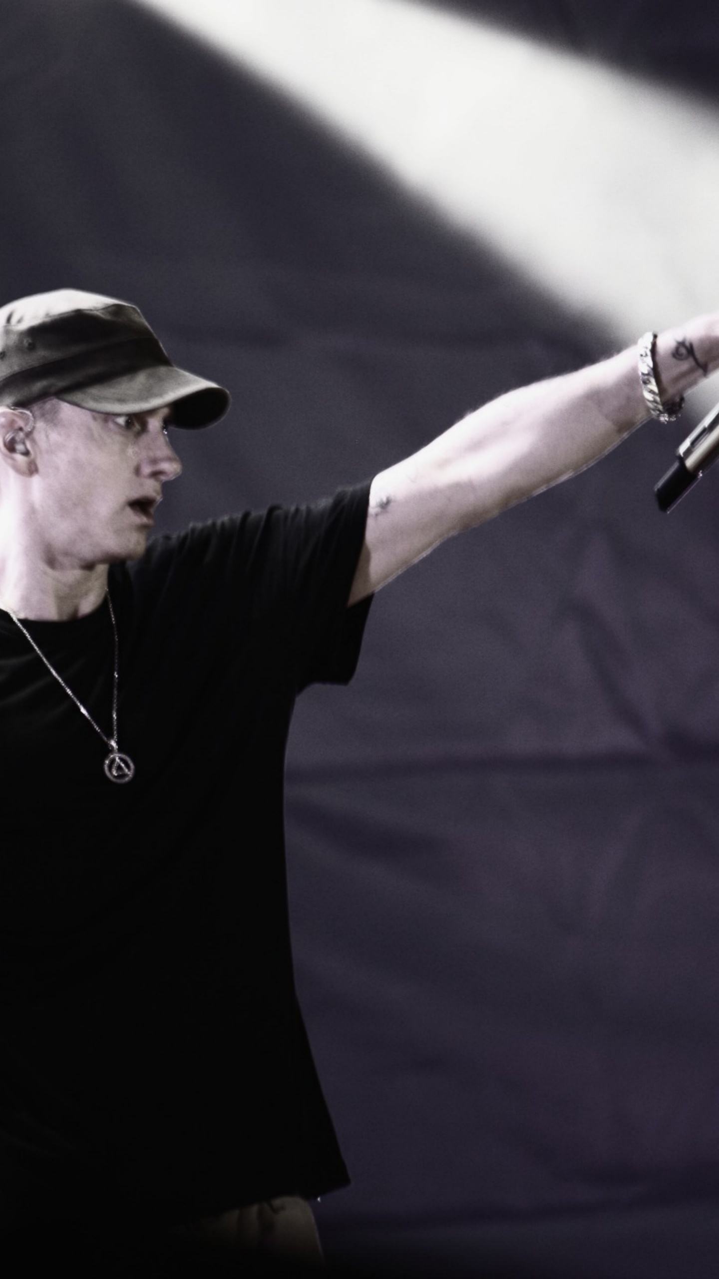 Обои eminem, бесплатно, Представление, театральное искусство, музыкант в разрешении 1440x2560