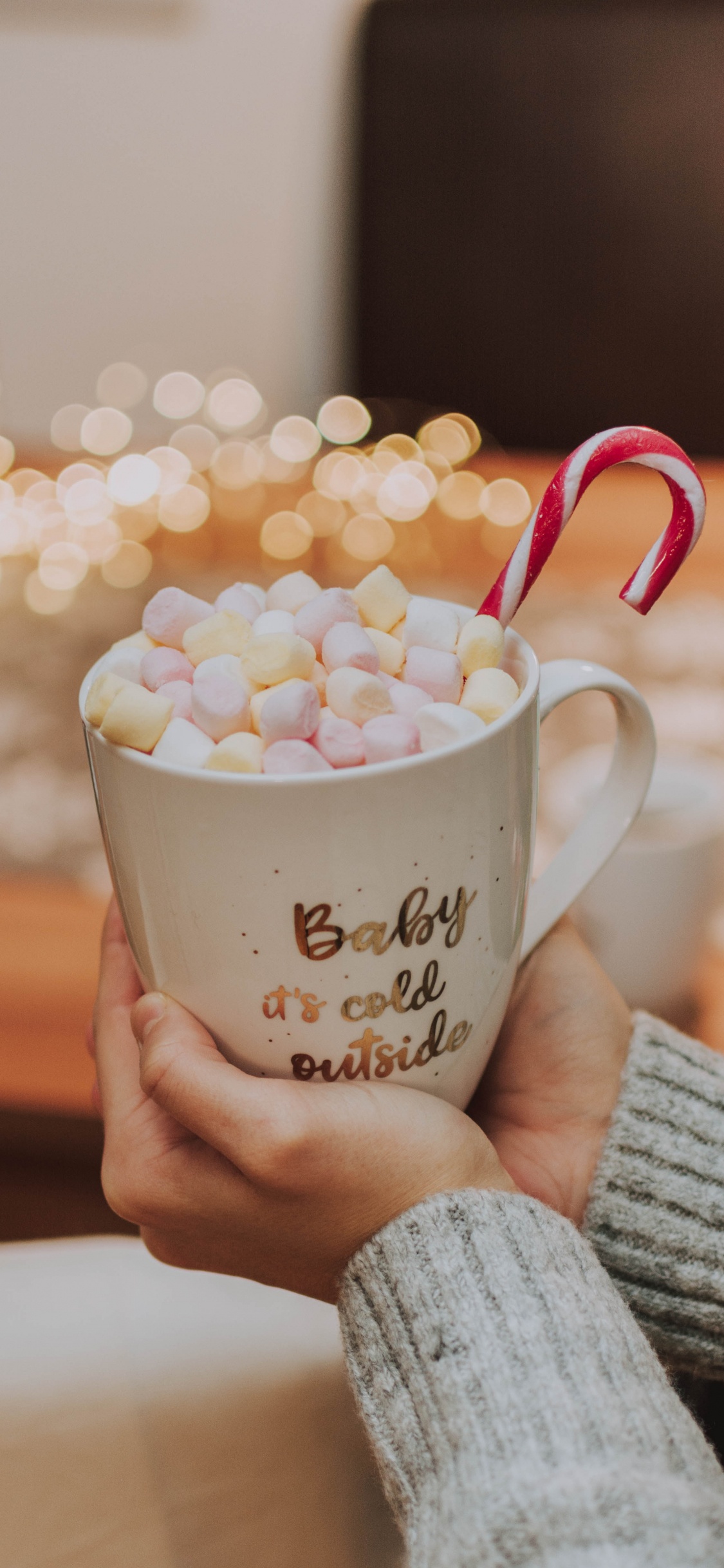 Обои кружка, кофейная чашка, кофе, пища, розовый в разрешении 1125x2436