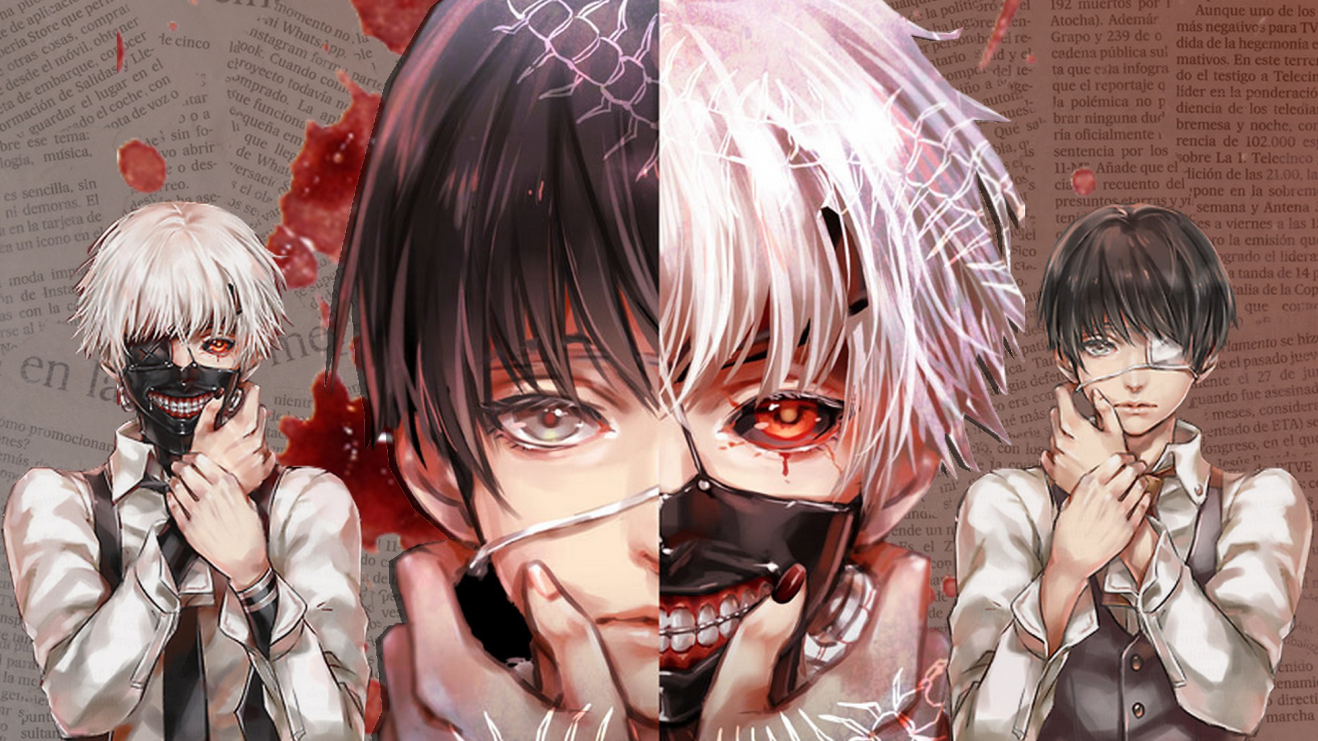 Обои Токио вурдалак, аниме, вурдалак, Манга, фикция в разрешении 1920x1080