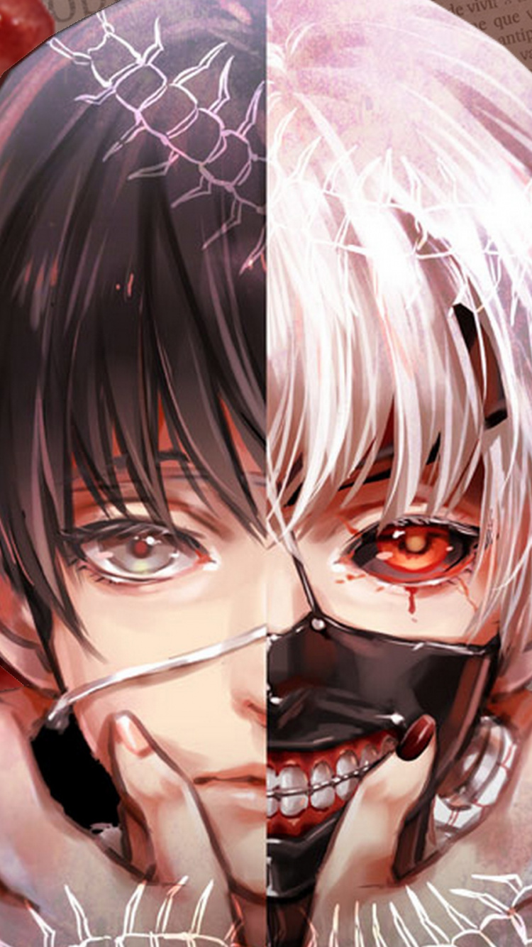 Обои Токио вурдалак, аниме, вурдалак, Манга, фикция в разрешении 750x1334