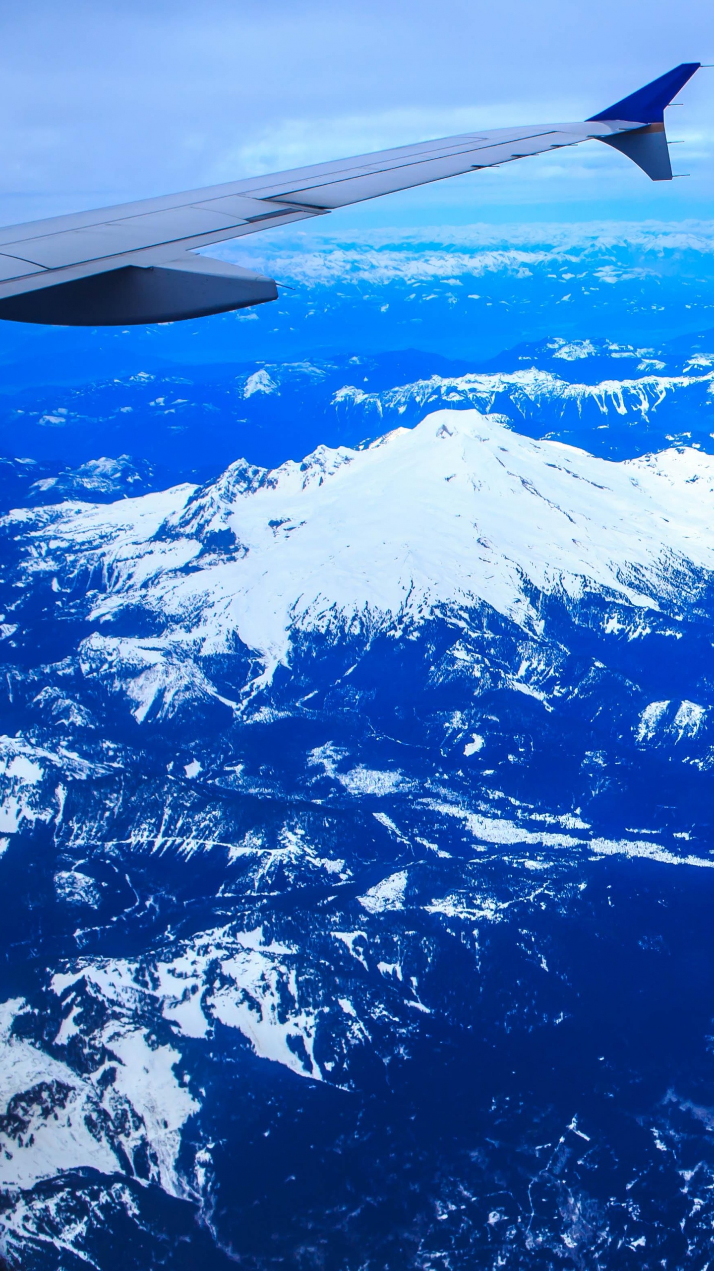 Обои самолет, самолеты, полет, воздушное путешествие, авиация в разрешении 1440x2560