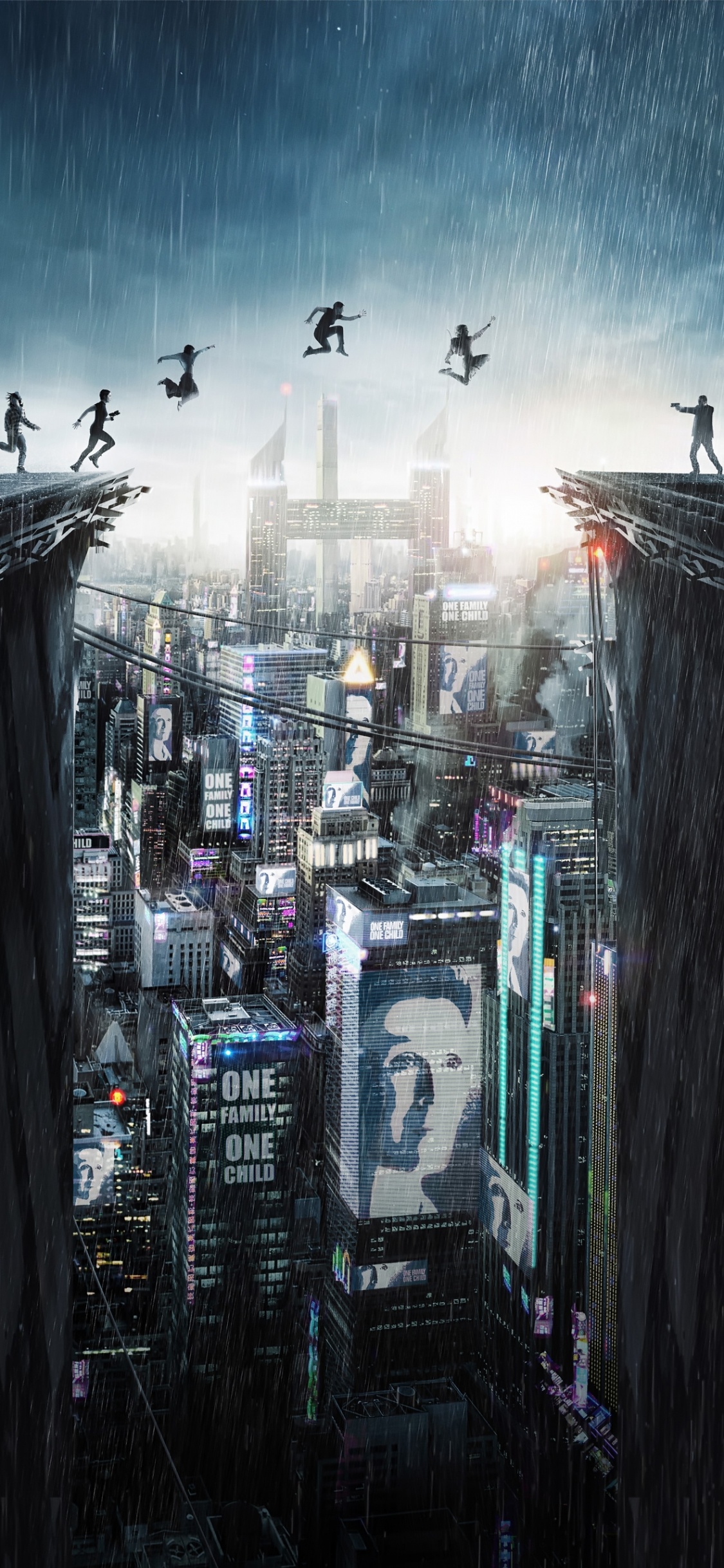 Обои Научная фантастика, нетфликс, постер, фильм критика, Постер фильма в разрешении 1125x2436