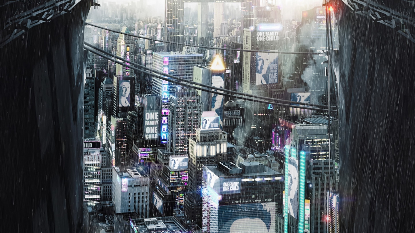 Обои Научная фантастика, нетфликс, постер, фильм критика, Постер фильма в разрешении 1366x768