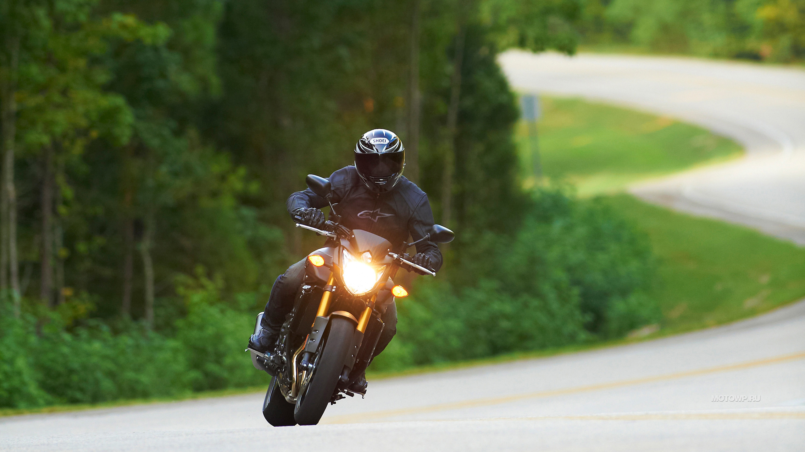 Обои мотоцикл, супермото, мотоспорт, гонки на мотоциклах, автоспорт в разрешении 2560x1440